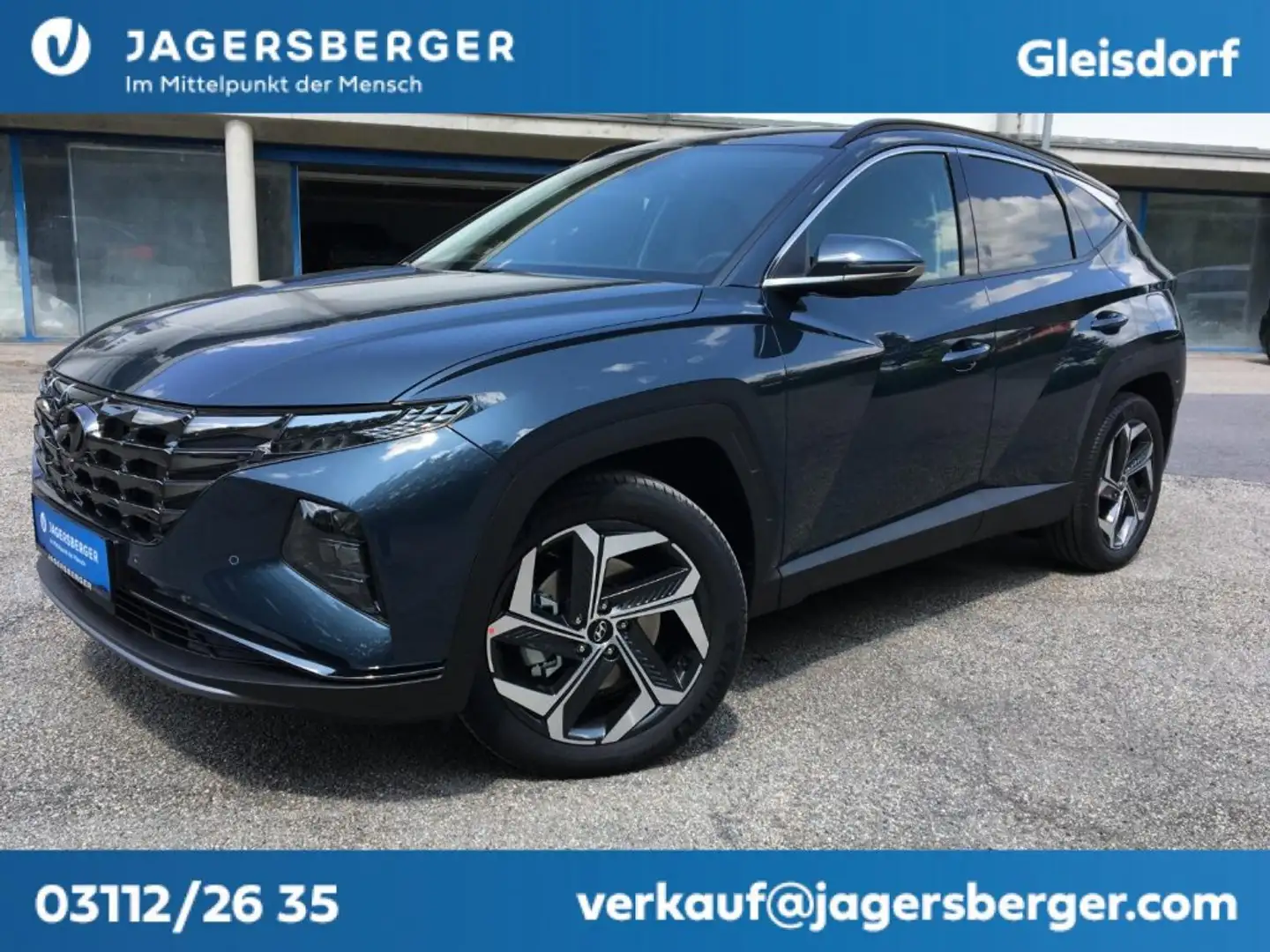 Hyundai TUCSON NX4 Prestige Line 1,6 T-GDi PHEV ALLRAD Grau - 1