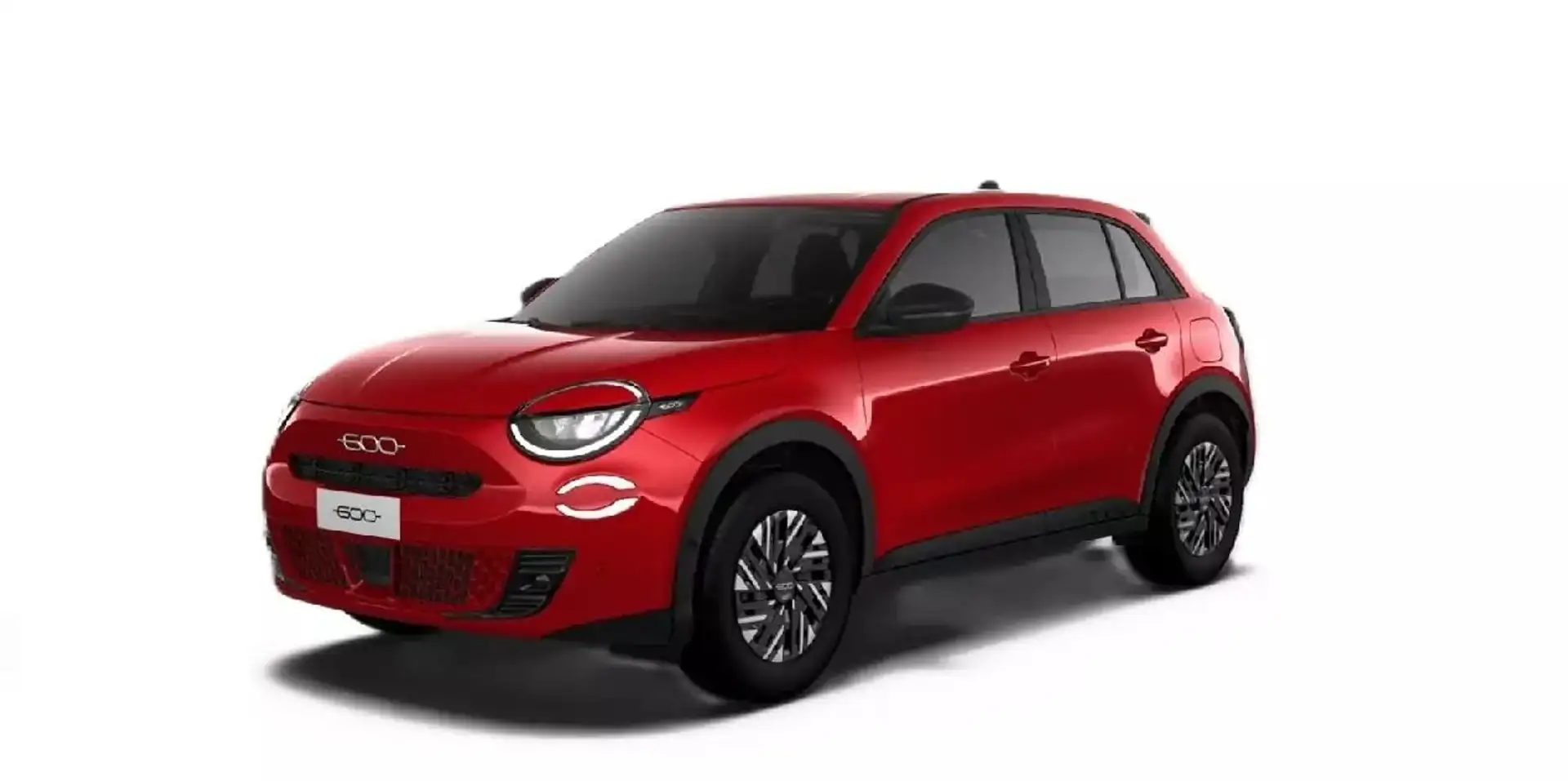 Fiat 600 600 Hybrid 100 CV DCT MHEV Roşu - 1