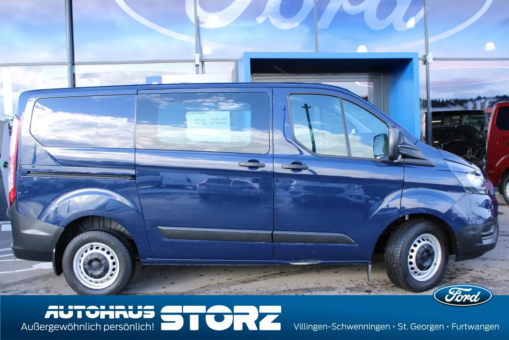 Ford Transit Custom Kombi 320 L1 Basis SITZ PAKET|RADIO| Blau - 2