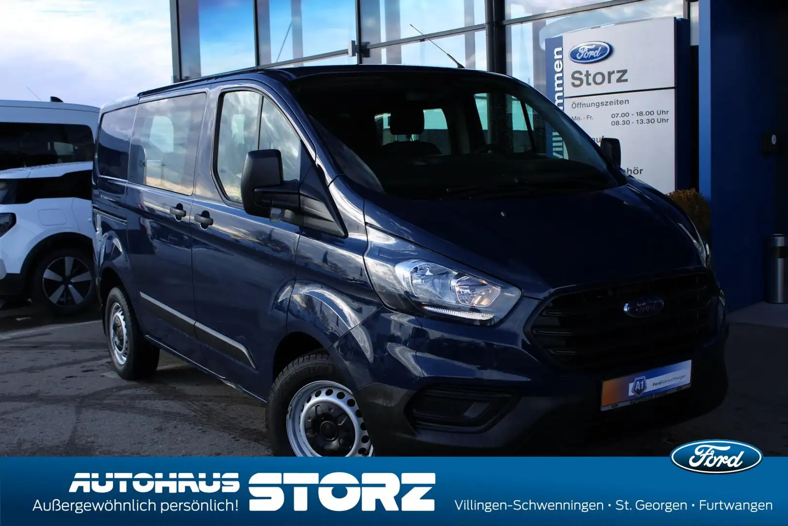 Ford Transit Custom Kombi 320 L1 Basis SITZ PAKET|RADIO| Blau - 1