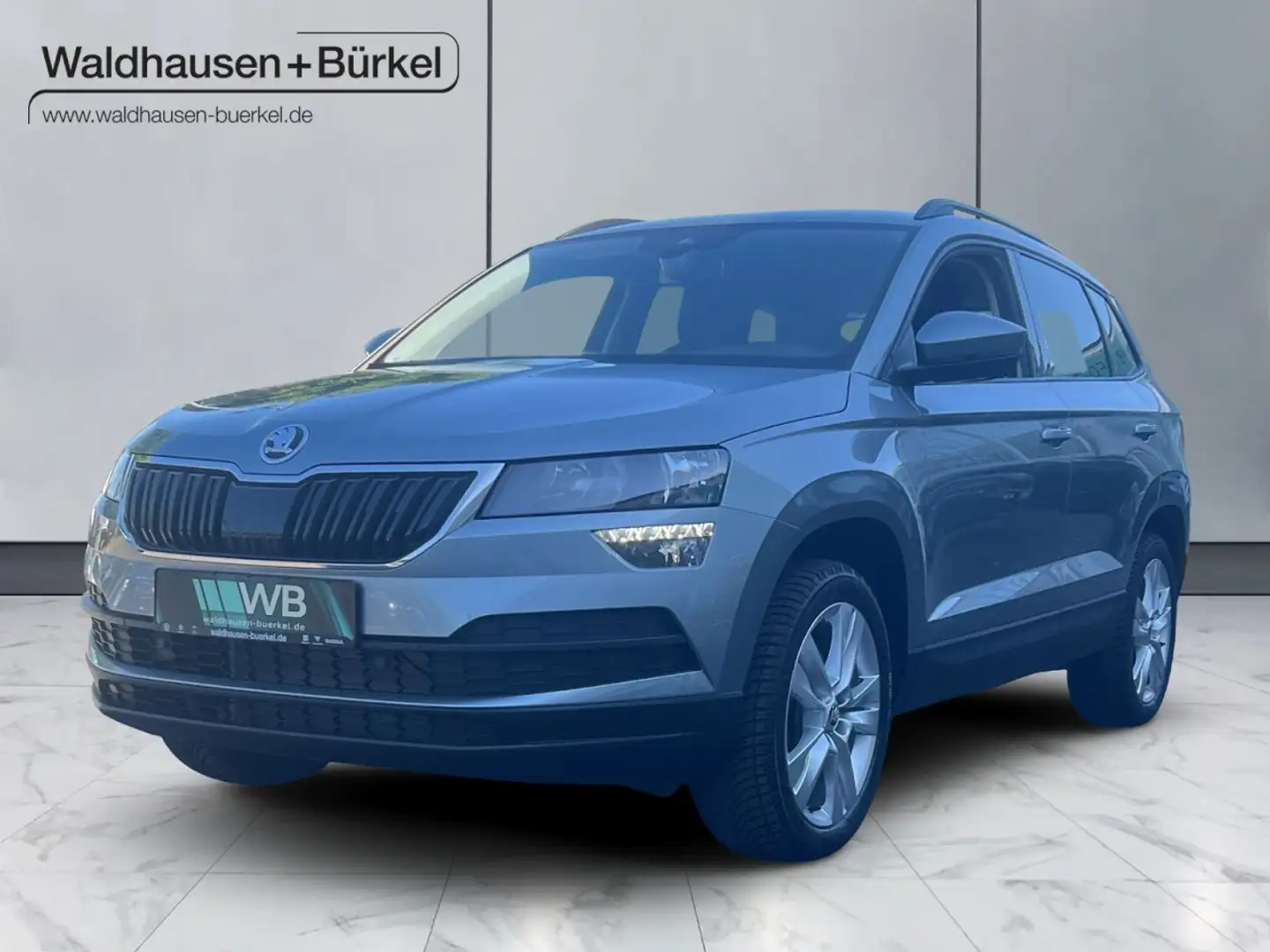 Skoda Karoq 1.5 TSI ACT Style *AHK *NAVI *ALLWETTER Klima Szürke - 1