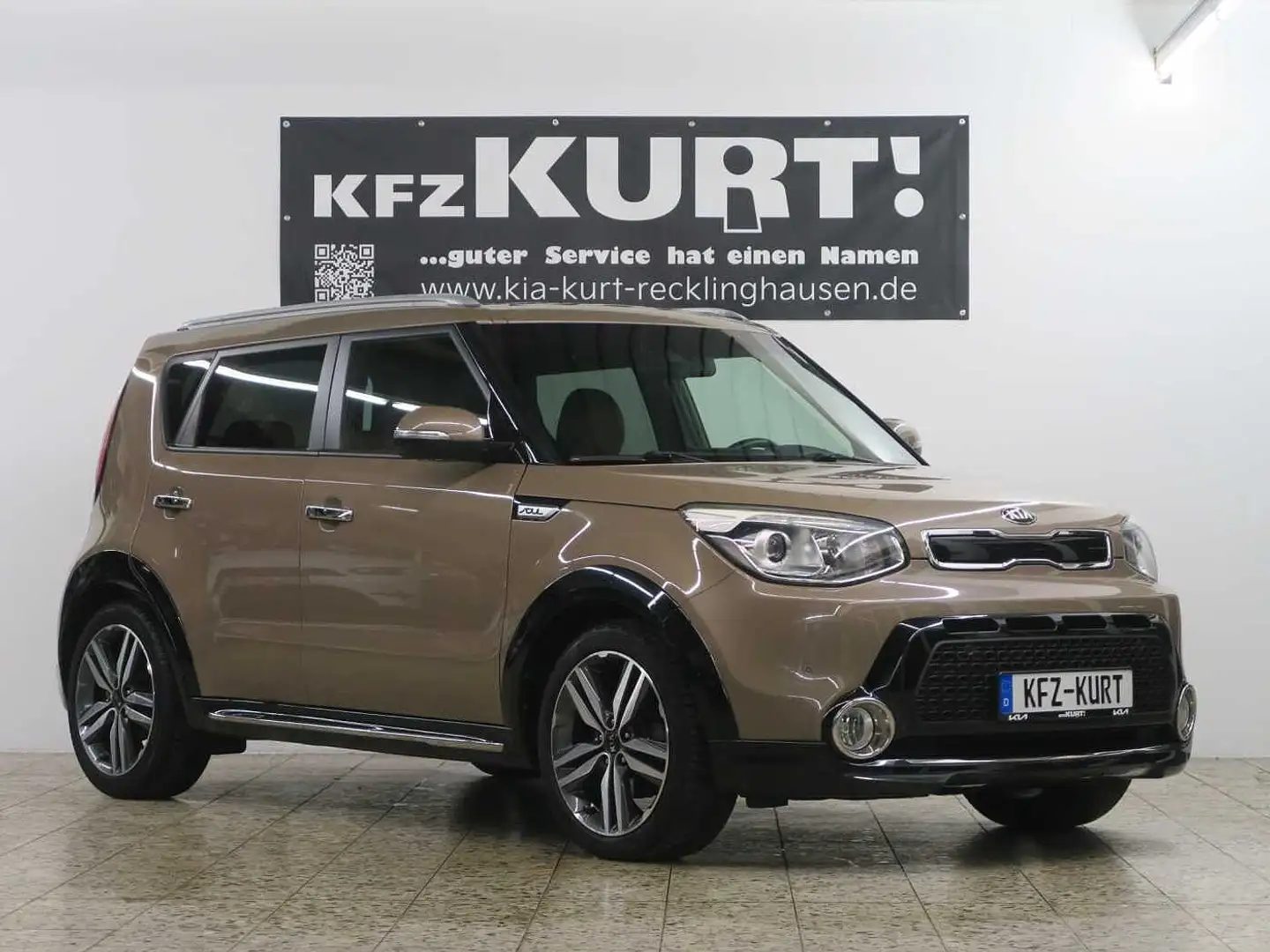 Kia Soul 1.6 CRDi Spirit! NAVI-AHK-TEMPOMAT Braun - 1