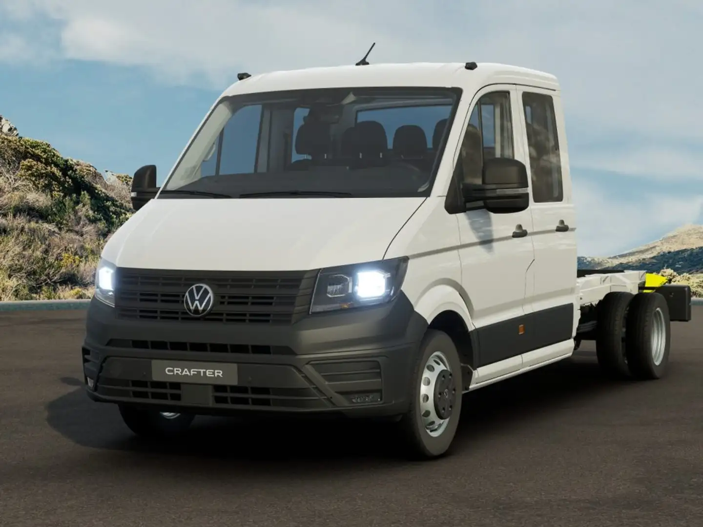 Volkswagen Crafter DOPPIA CABINA 2.0 TDI 163 CV CAMBIO MANUALE + IVA Bianco - 1