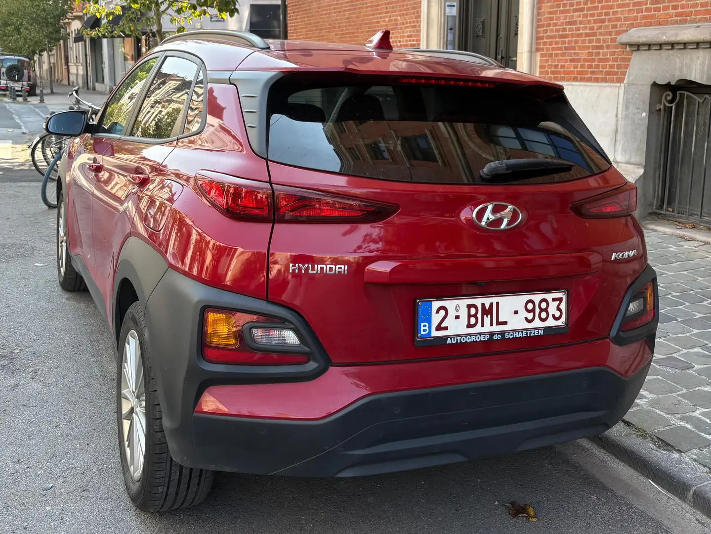 Hyundai KONA Kona 1.0 T-GDi Twist Techno GPF (EU6d-TEMP) Rouge - 2