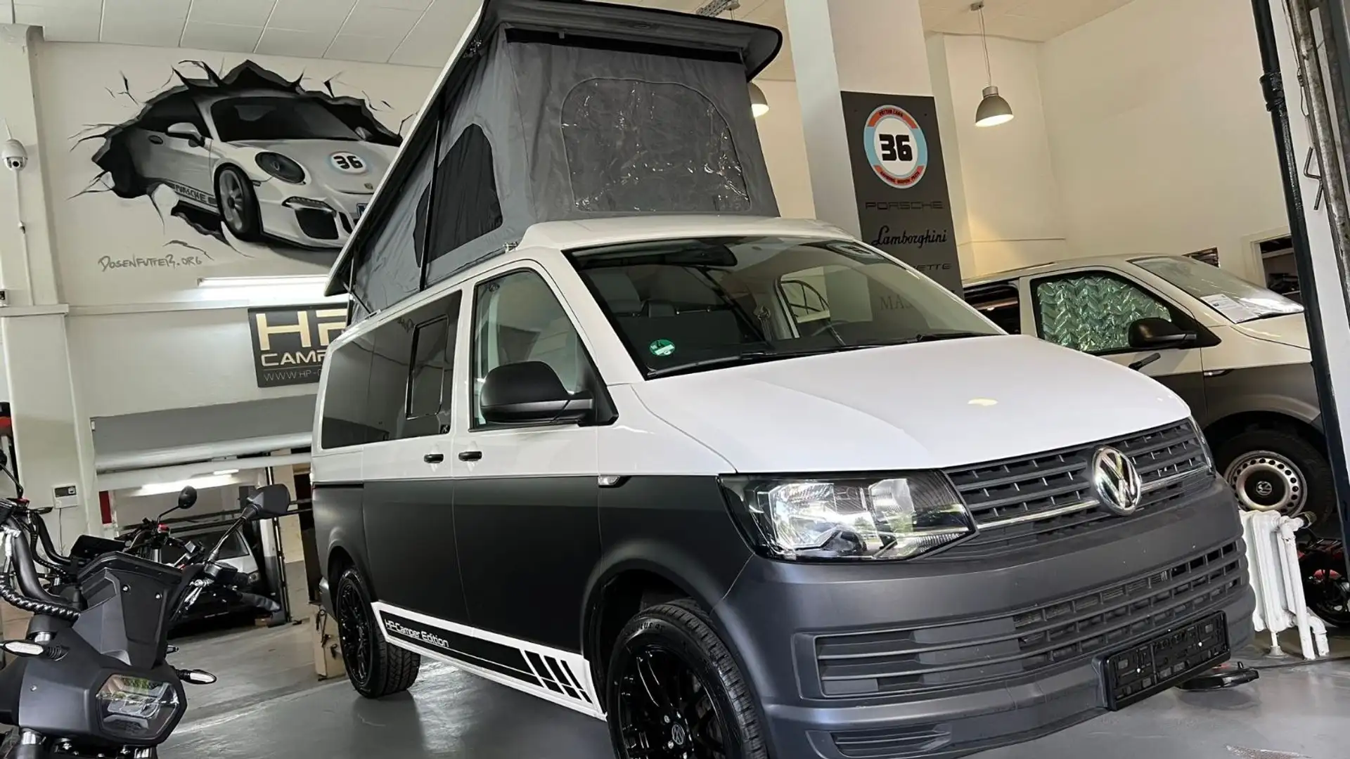 Volkswagen T6 HP-Camper OpenSky Klima Solar 4-5Schlafplätze Wit - 2