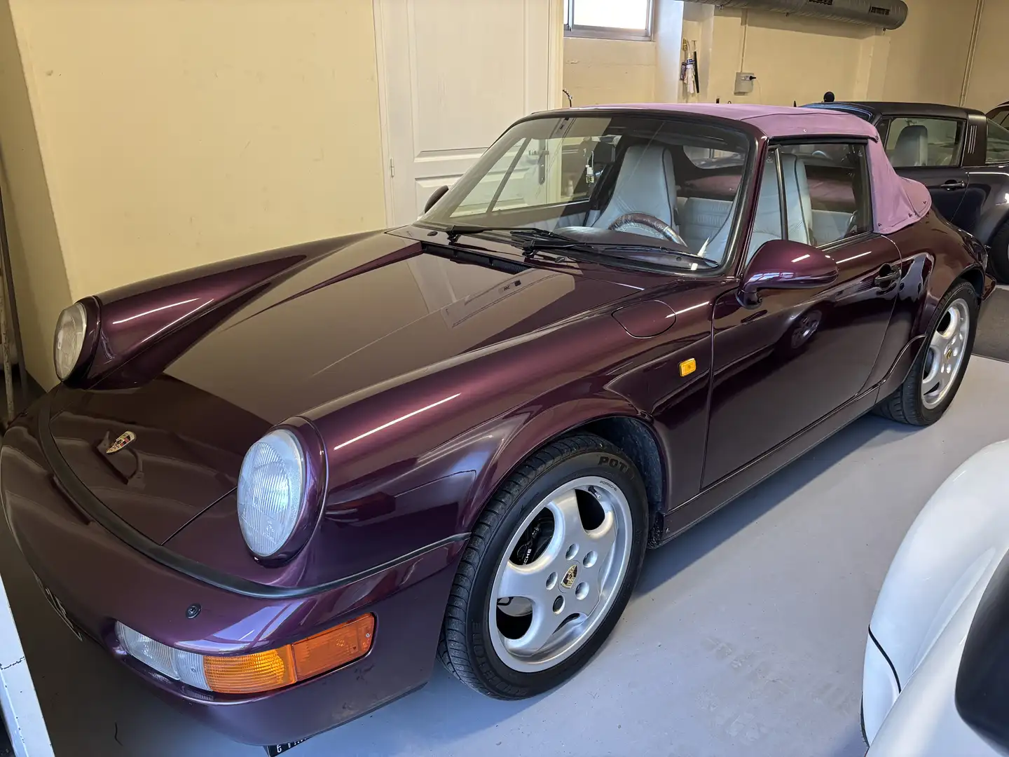 Porsche 964 964 CABRIOLET Rouge - 1