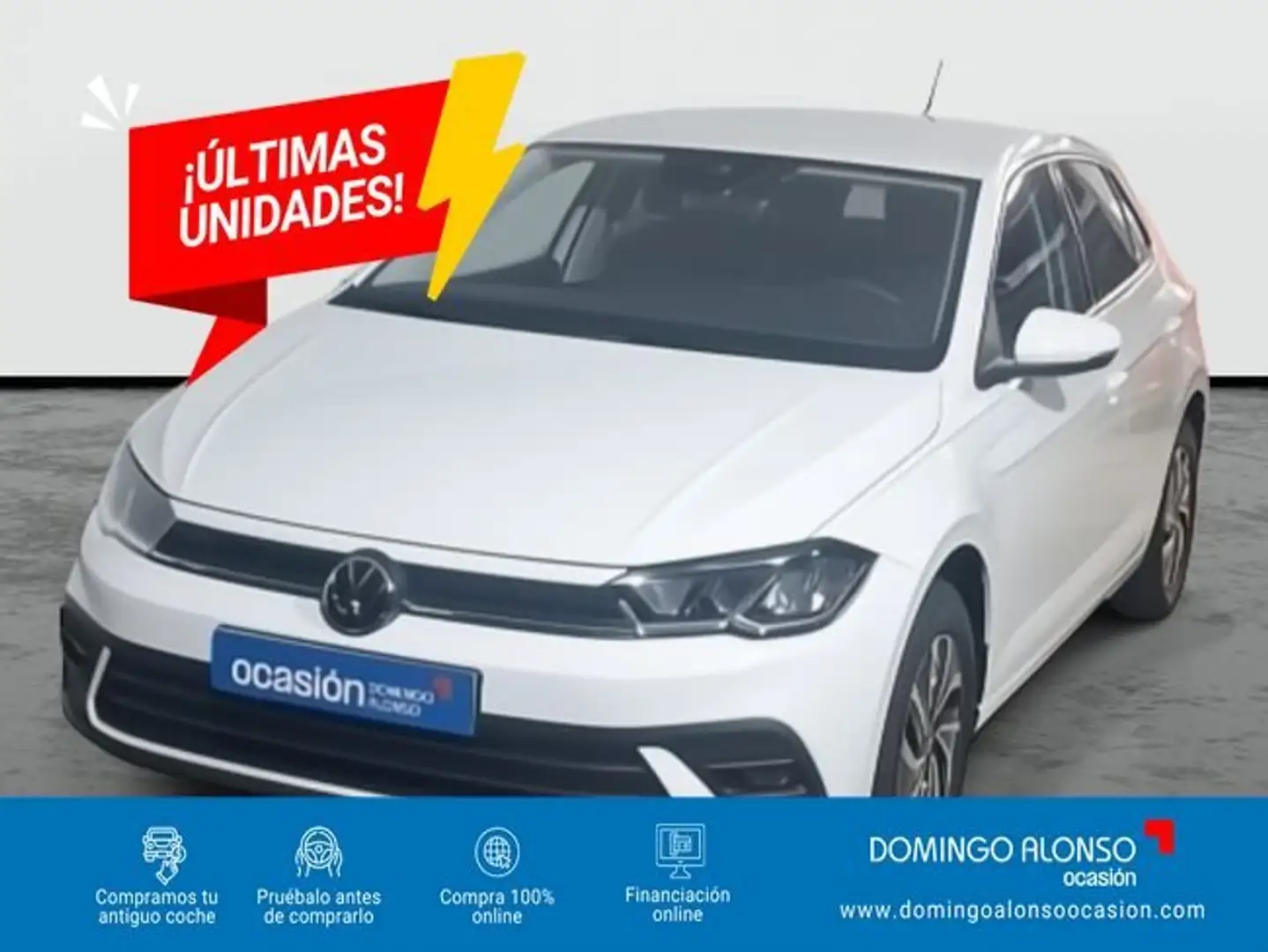 Volkswagen Polo Más 1.0 TSI 70 kW (95 CV) DSG7 Blanco - 1