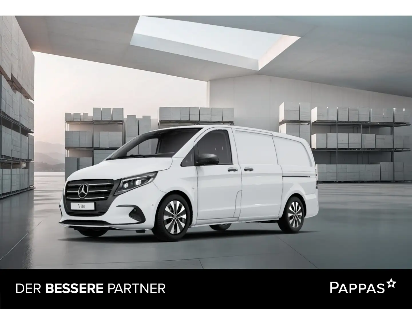 Mercedes-Benz Vito 119 CDI 4x4 Kasten Lang Distr SHZ PTS LED Weiß - 1