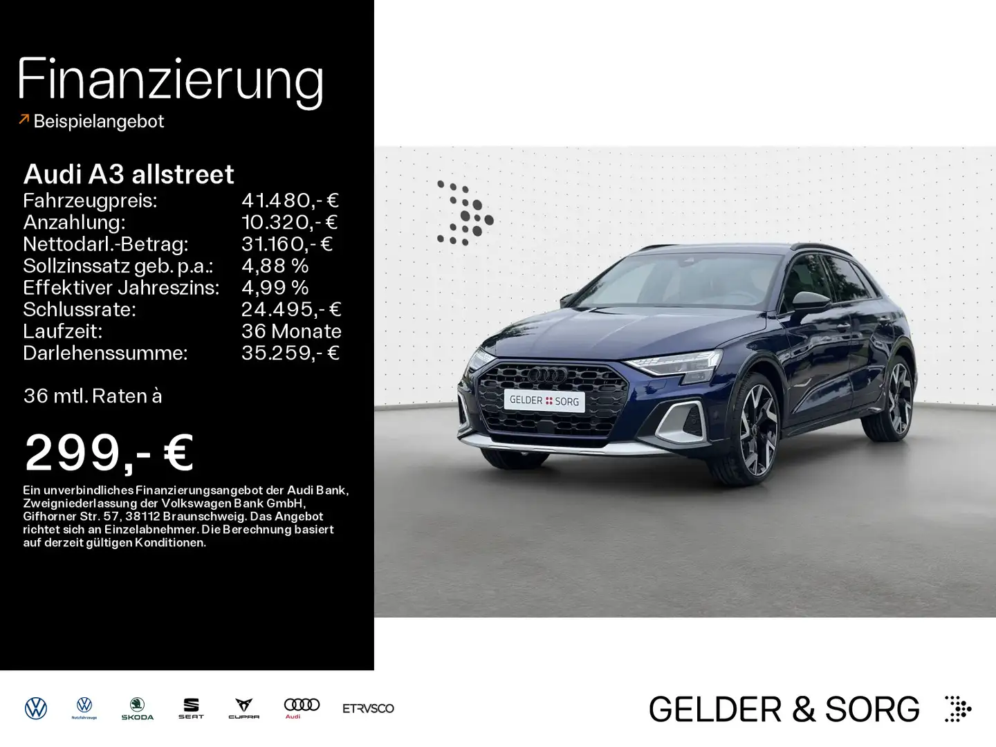 Audi A3 35 TFSI 110(150) kW(PS ) S tronic Azul - 1