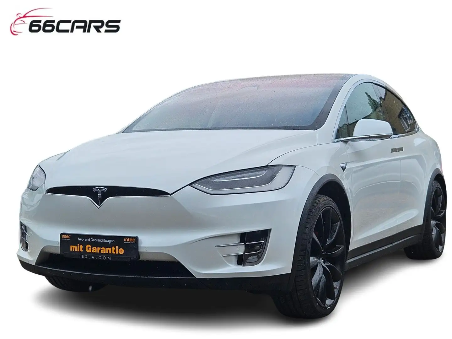 Tesla Model X P100D Performance Dual*AHK*22" Felgen* Wit - 1