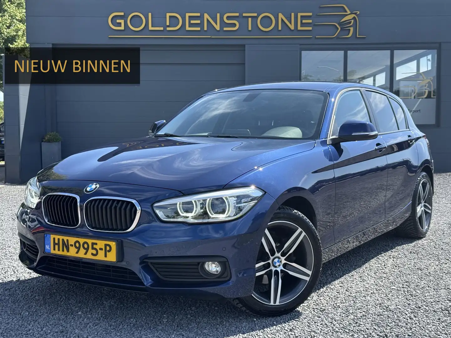 BMW 118 1-serie 118i EDE Corporate Lease Essential 2eEigen Mavi - 1