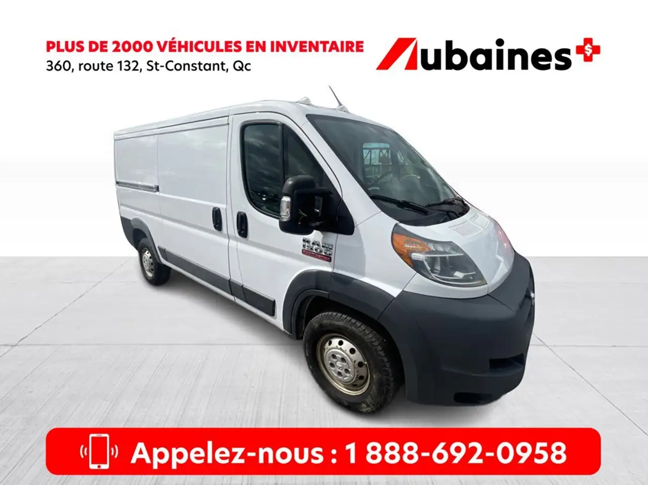 2018 RAM Promaster
