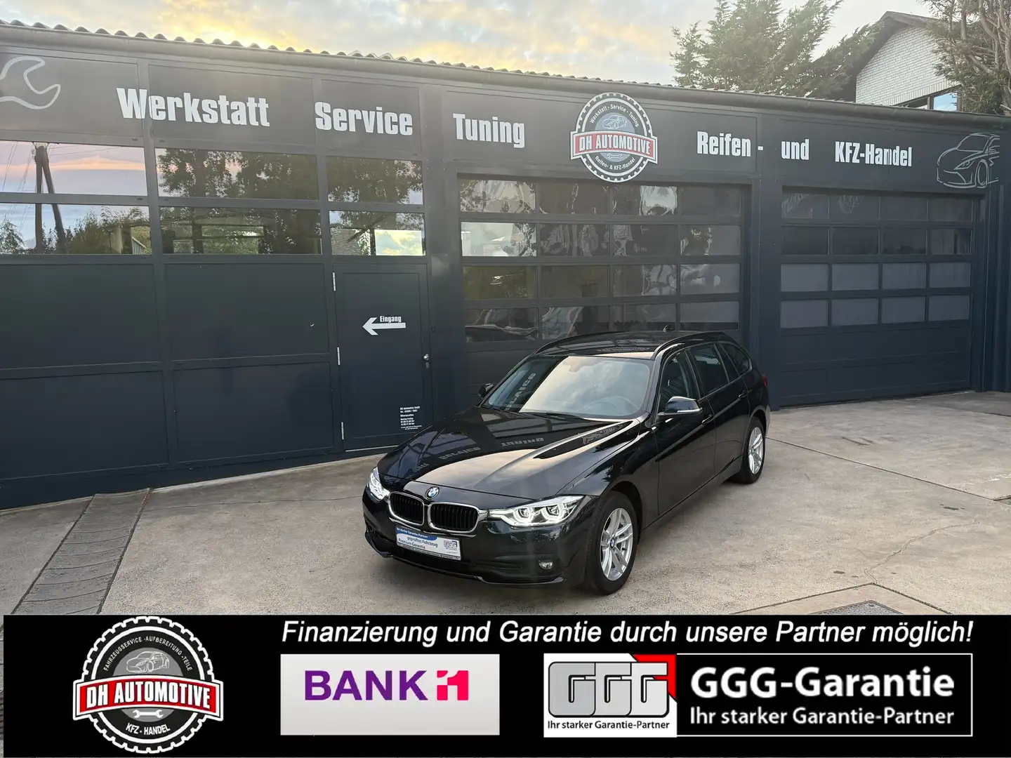 BMW 320 320 d xDrive Advantage LED ACC NAVI GARANTIE Schwarz - 1