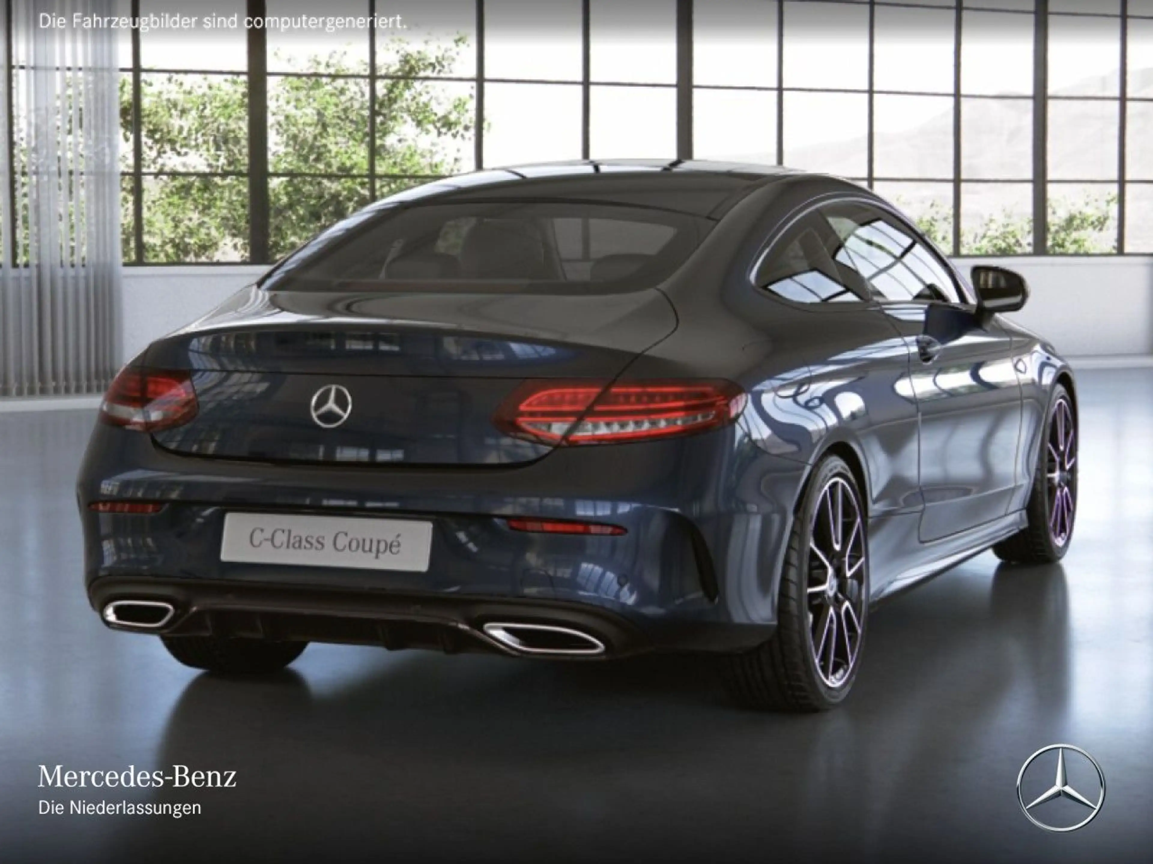 Mercedes-Benz C 400 Coupé 4M AMG+NIGHT+PANO+MULTIBEAM+BURMESTER — photo 5