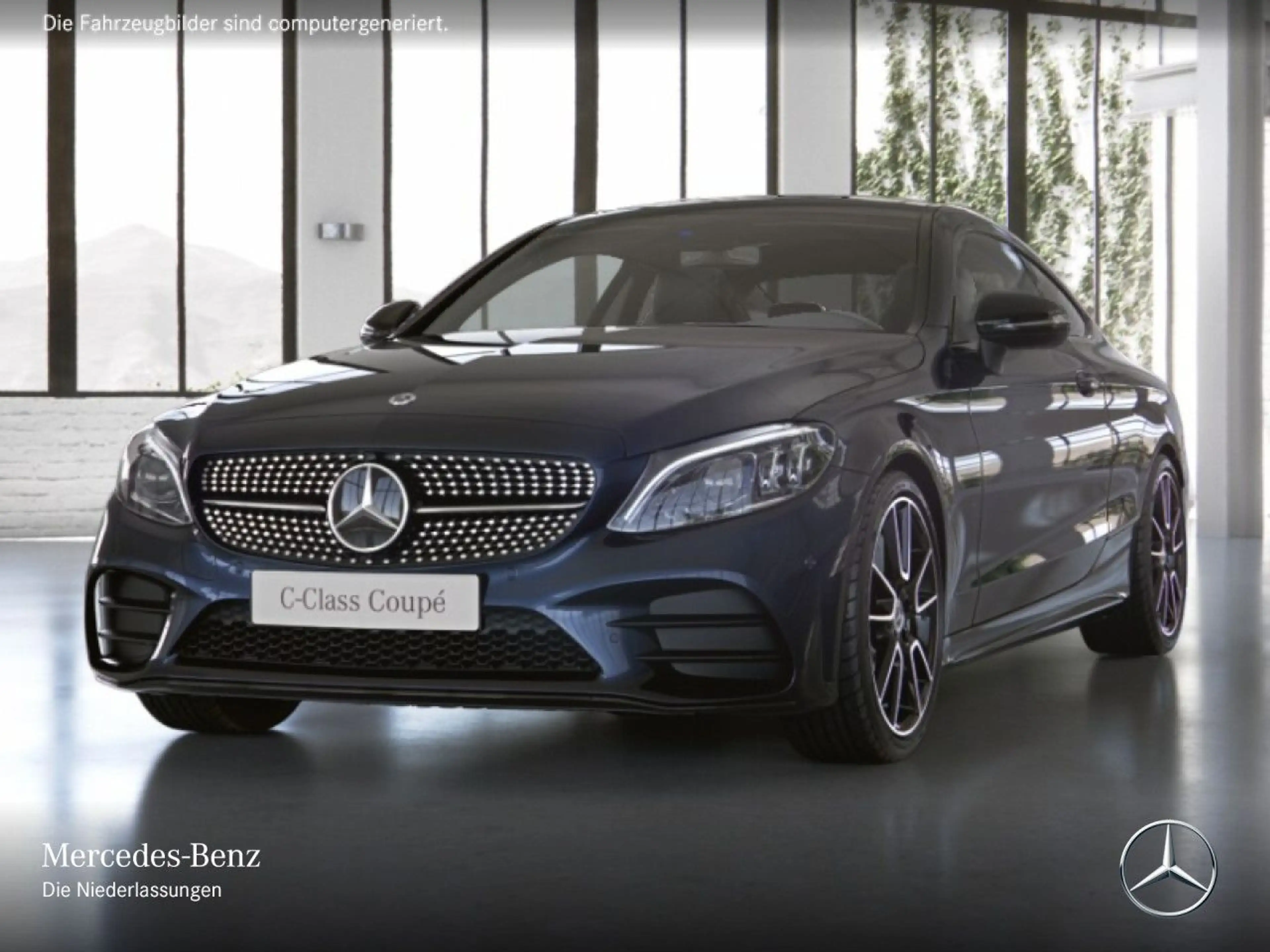 Mercedes-Benz C 400 Coupé 4M AMG+NIGHT+PANO+MULTIBEAM+BURMESTER — photo 2