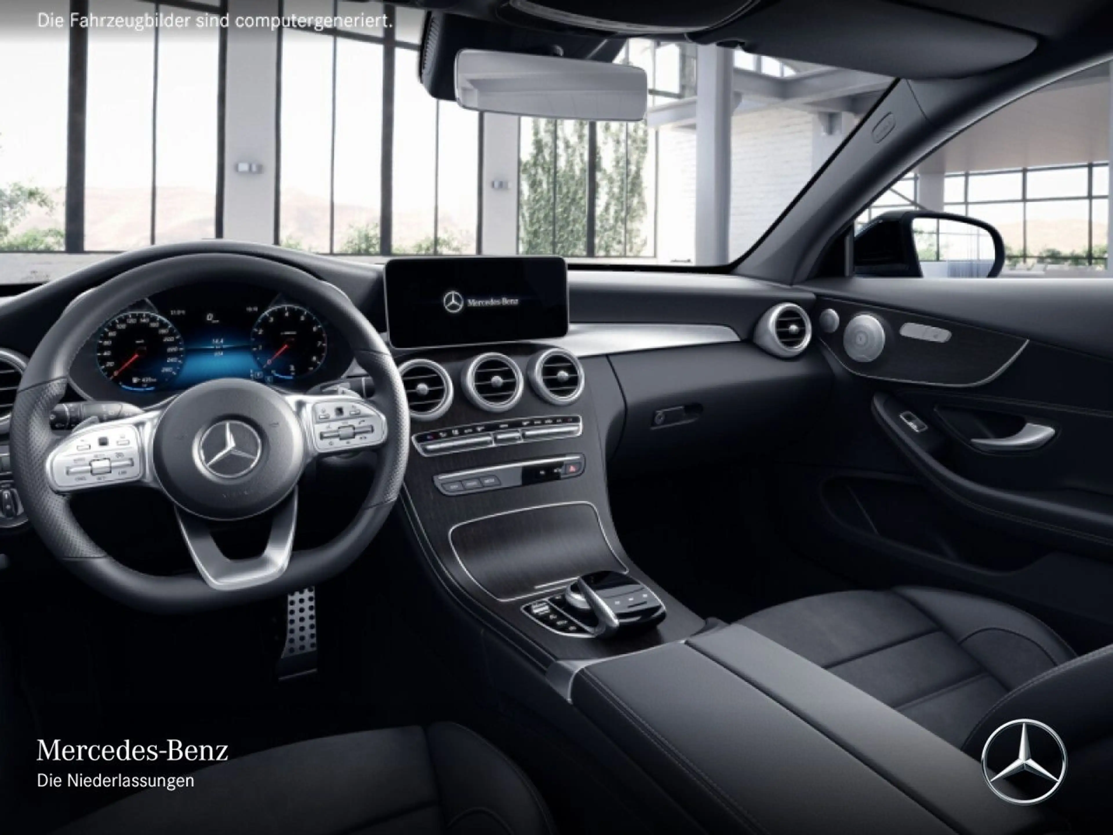 Mercedes-Benz C 400 Coupé 4M AMG+NIGHT+PANO+MULTIBEAM+BURMESTER — photo 11