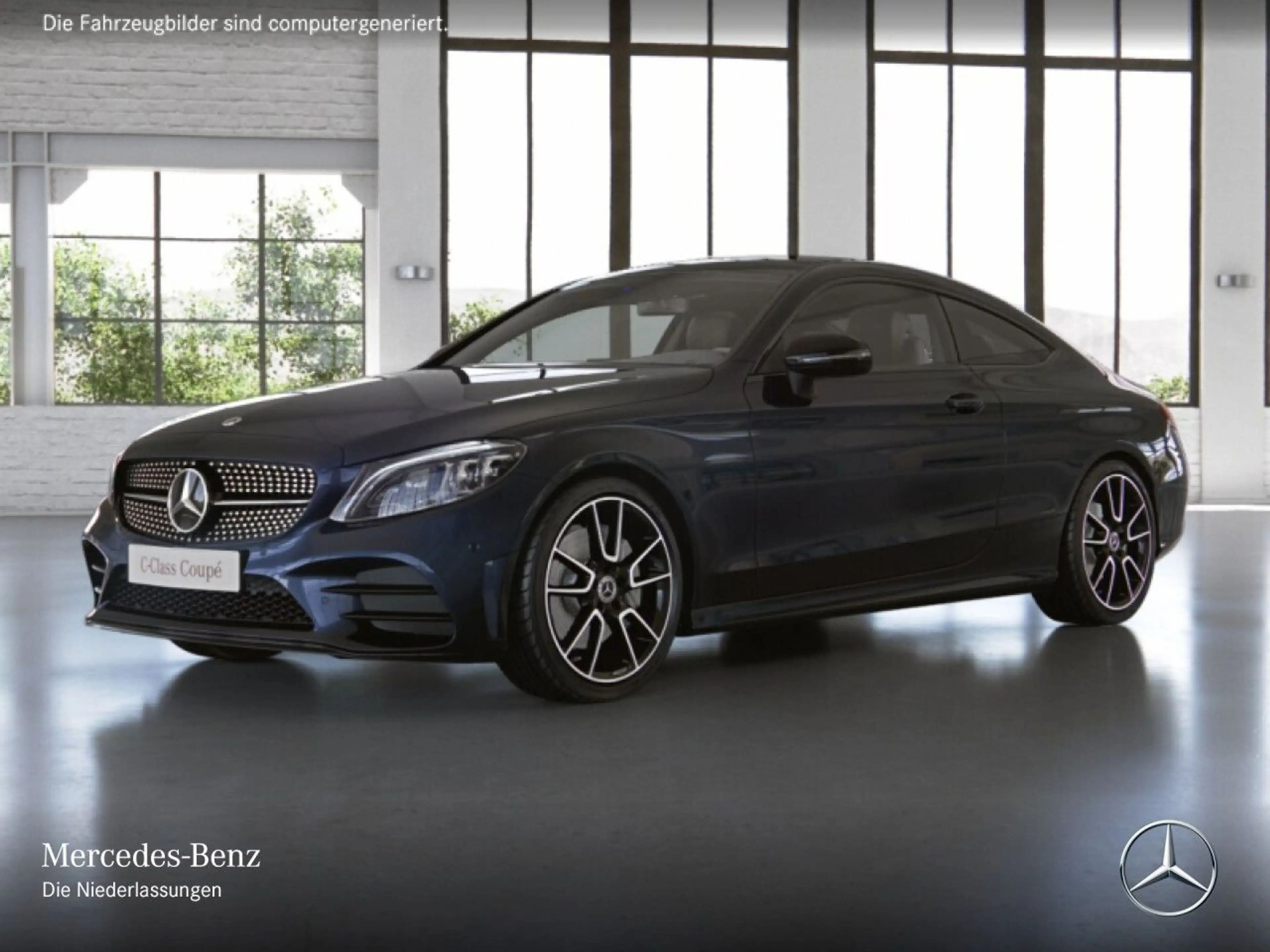 Mercedes-Benz C 400 Coupé 4M AMG+NIGHT+PANO+MULTIBEAM+BURMESTER — photo 15