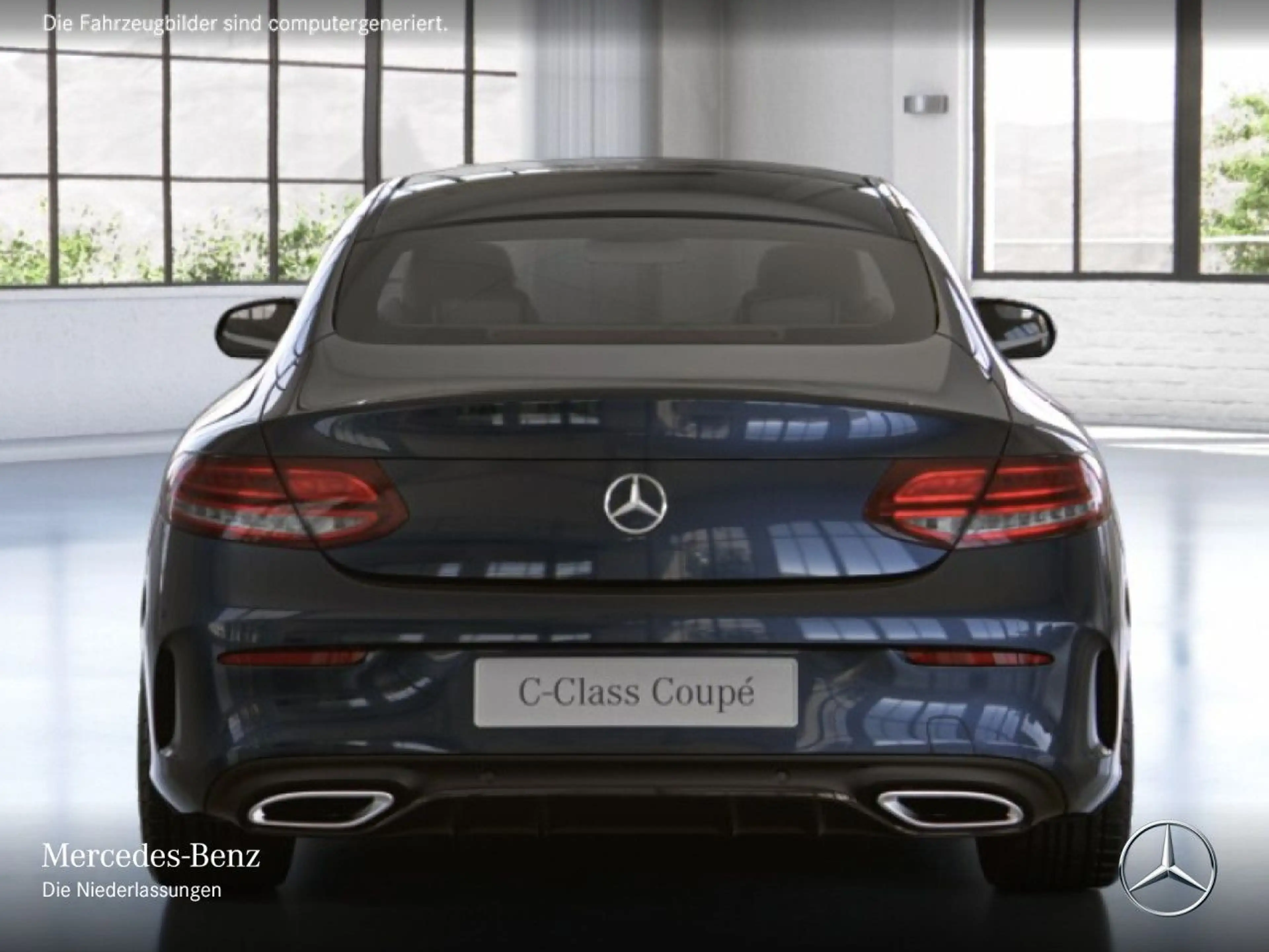 Mercedes-Benz C 400 Coupé 4M AMG+NIGHT+PANO+MULTIBEAM+BURMESTER — photo 9
