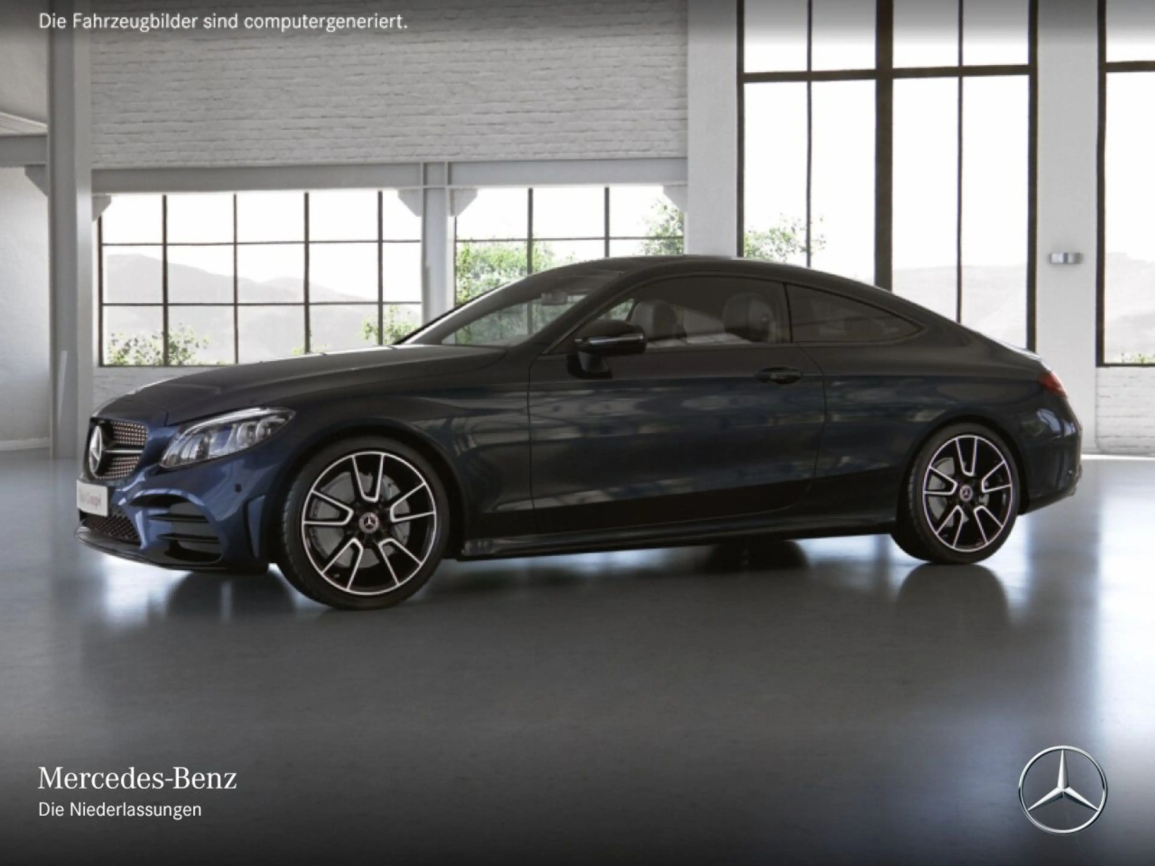 Mercedes-Benz C 400 Coupé 4M AMG+NIGHT+PANO+MULTIBEAM+BURMESTER — photo 3