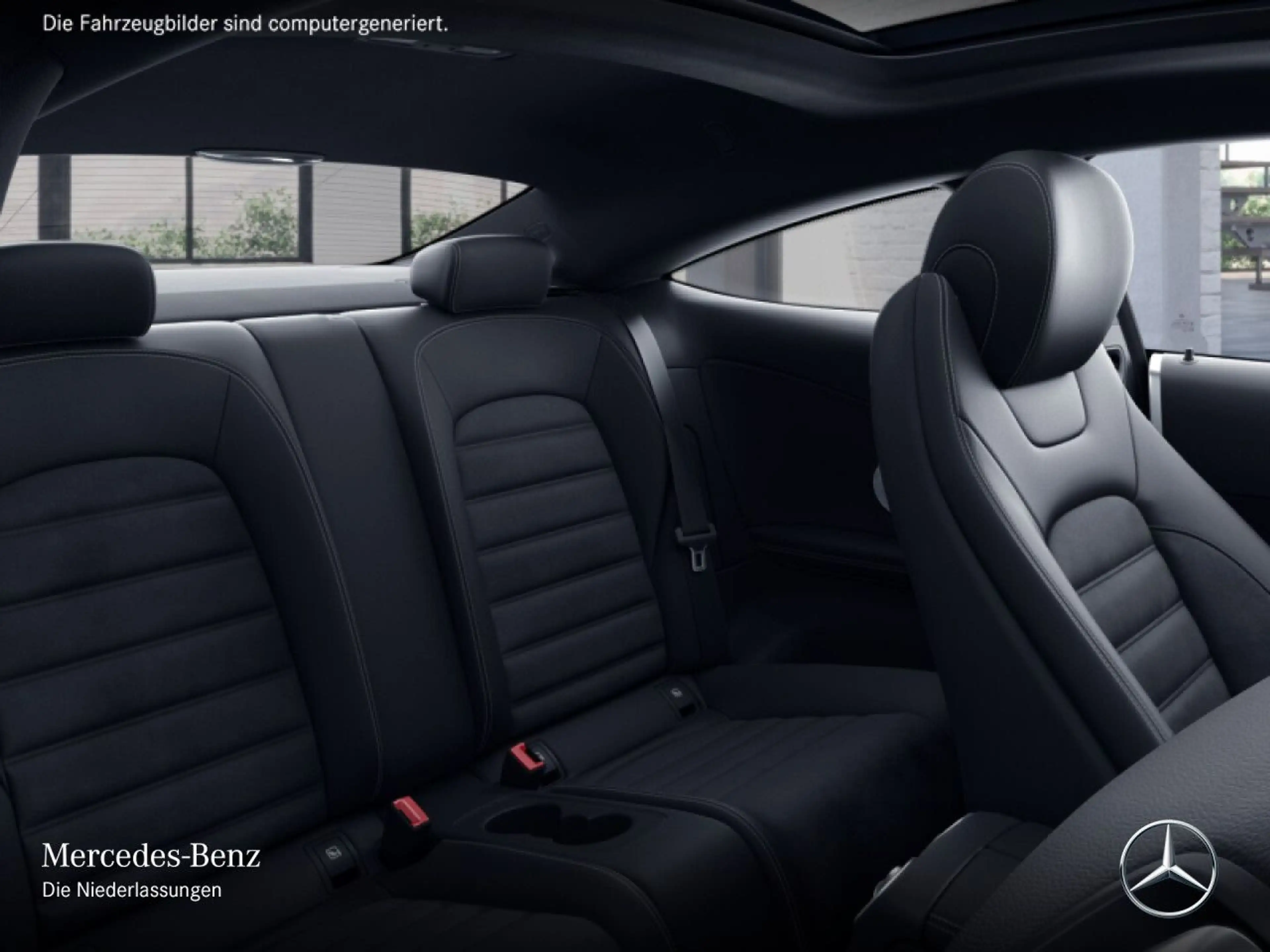 Mercedes-Benz C 400 Coupé 4M AMG+NIGHT+PANO+MULTIBEAM+BURMESTER — photo 14