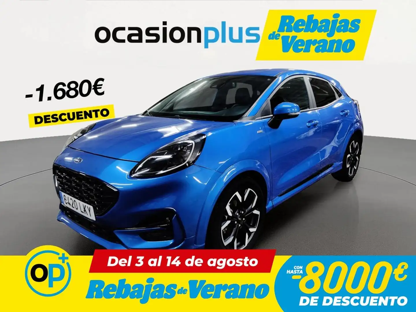 Ford Puma 1.0 EcoBoost MHEV ST-Line X 125 Azul - 1