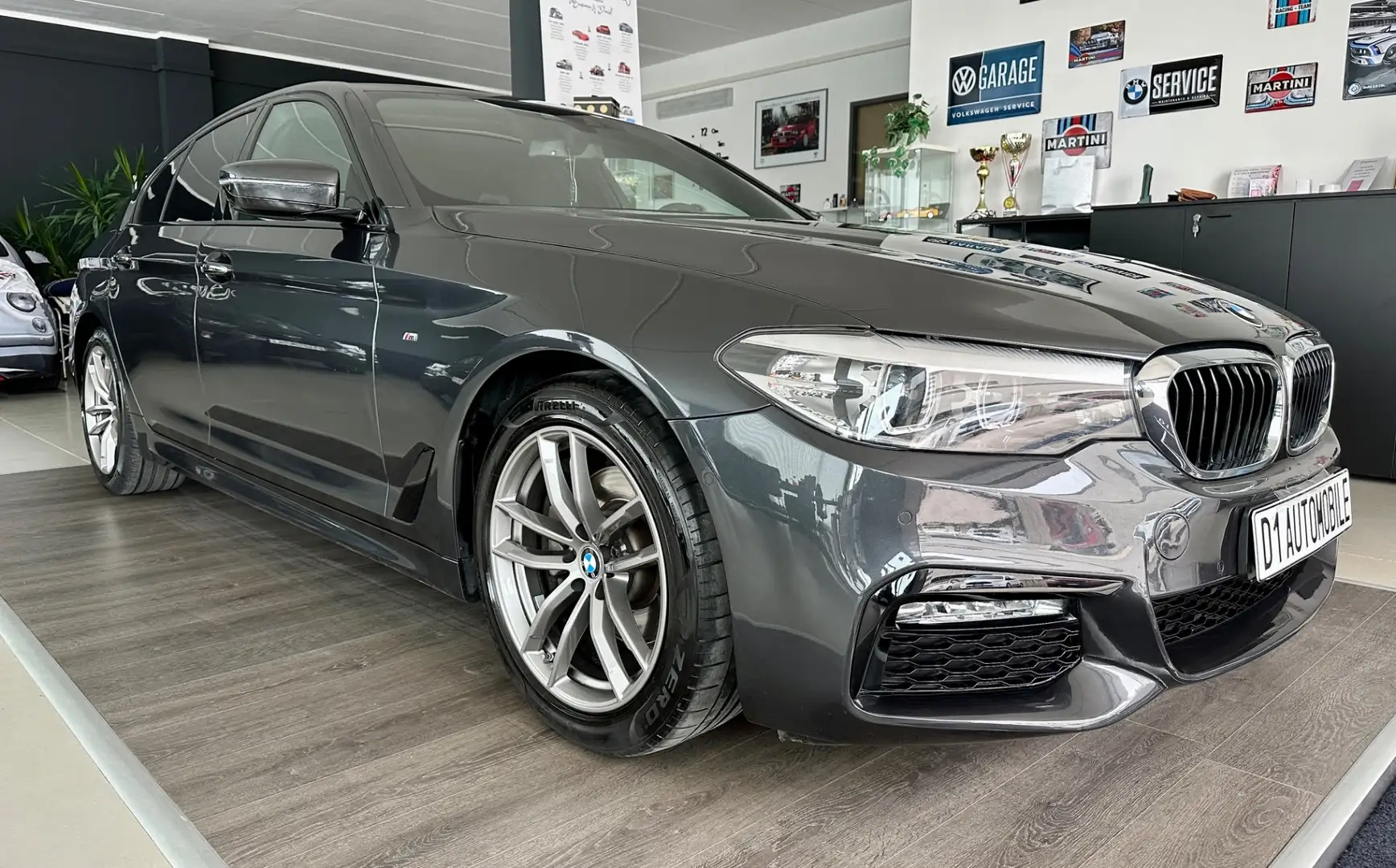 BMW 520 520d Msport Grijs - 2