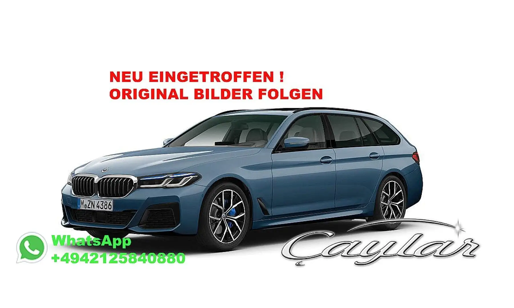 BMW 540 xd TOUR M SPORT MASSAGE & BELÜFTET PANO LASER Blau - 1