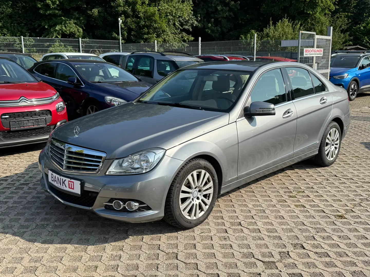 Mercedes-Benz C 180 1,6i*Vollleder*Navi*Sitzheizung* Grigio - 1