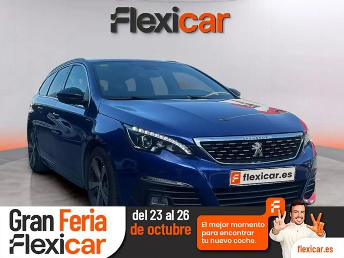 Peugeot 308 SW 1.2 PureTech S&S GT Line 130 Bleu - 1