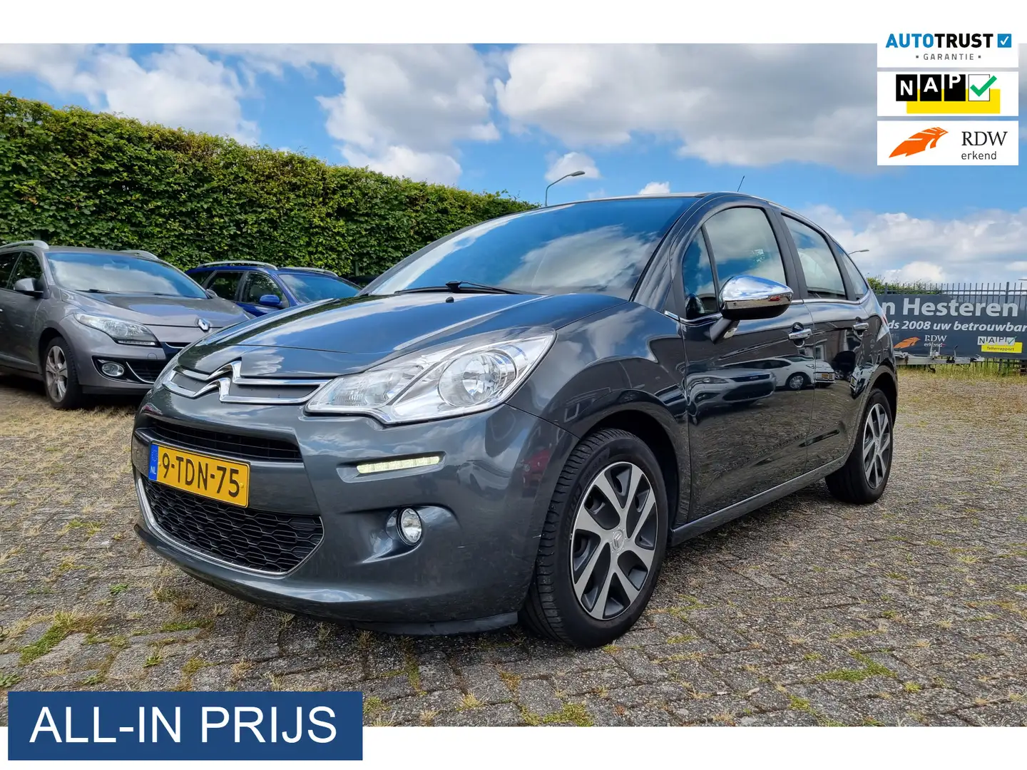 Citroen C3 1.2 VTi Collection ✅NETTE COMPLETE AUTO Zwart - 1