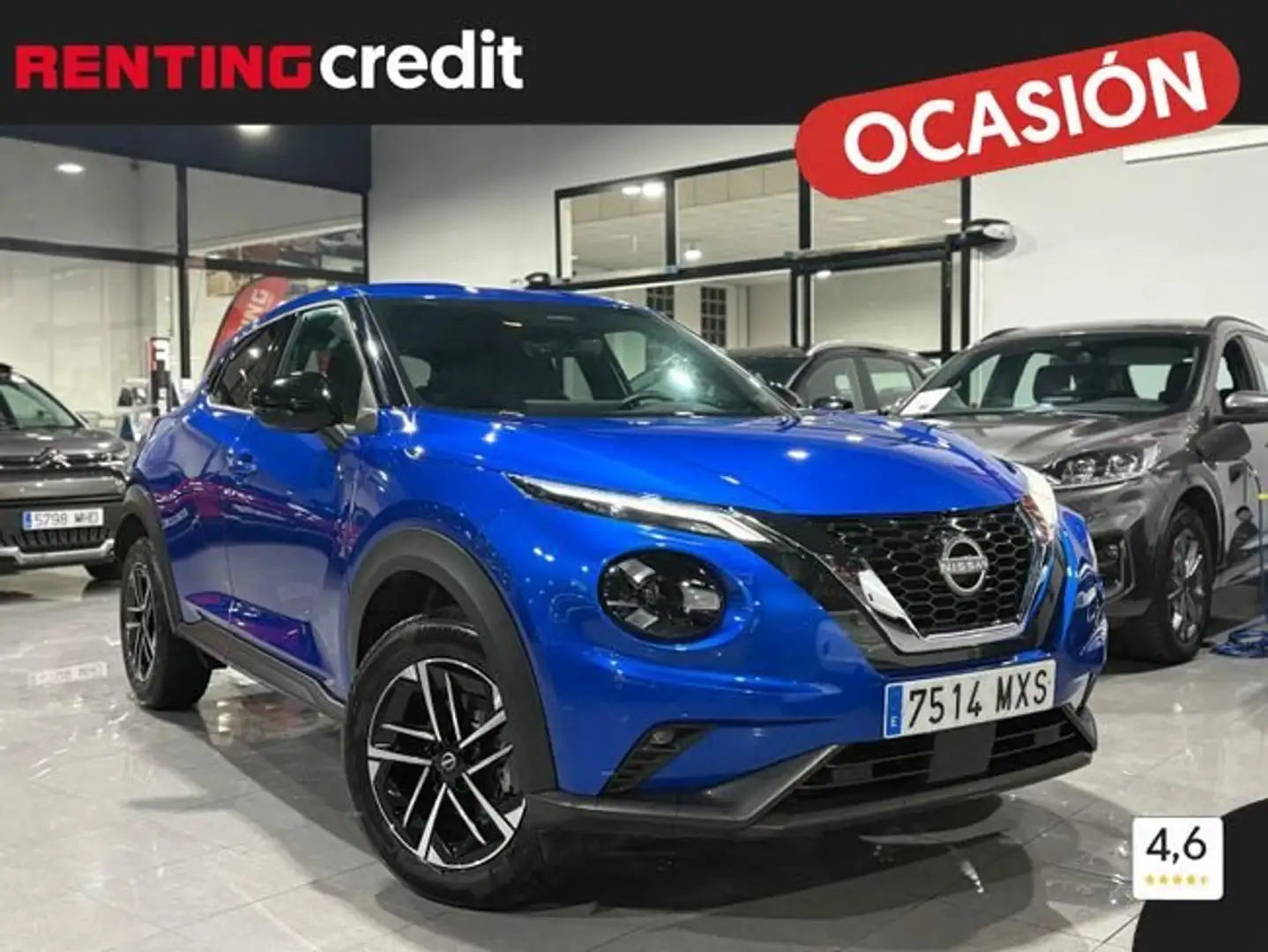 Nissan Juke DIG-T 84 KW (114 CV) DCT 7V N-CONNECTA Azul - 1