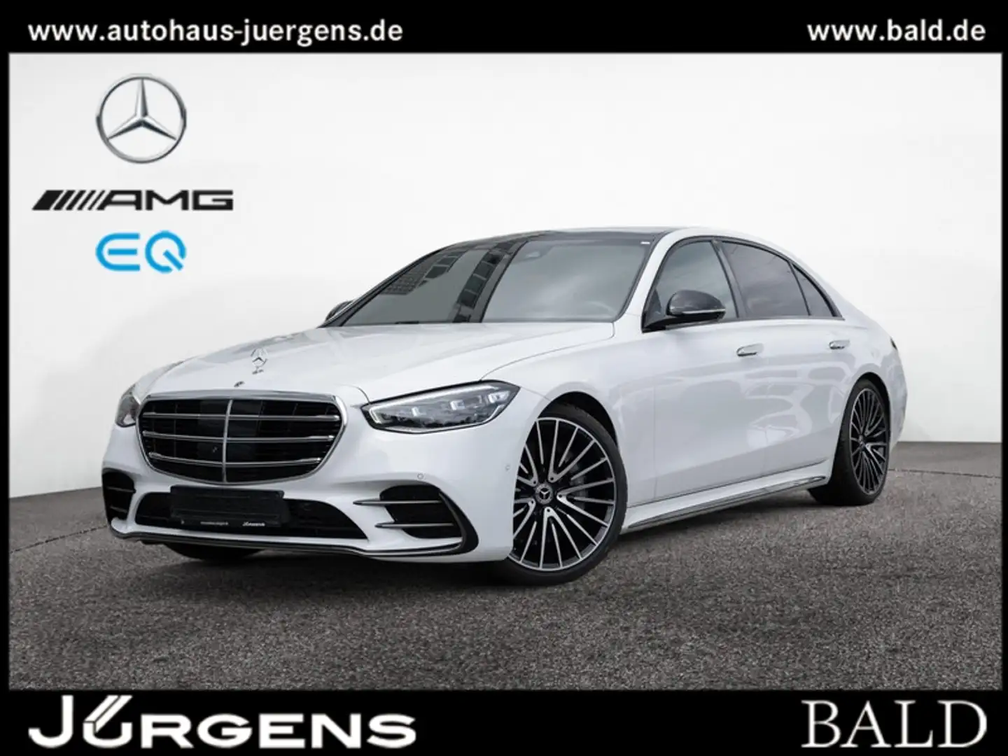 Mercedes-Benz S 450 d 4M L AMG-Sport/Pano/Burm/Digital/21 Wit - 1