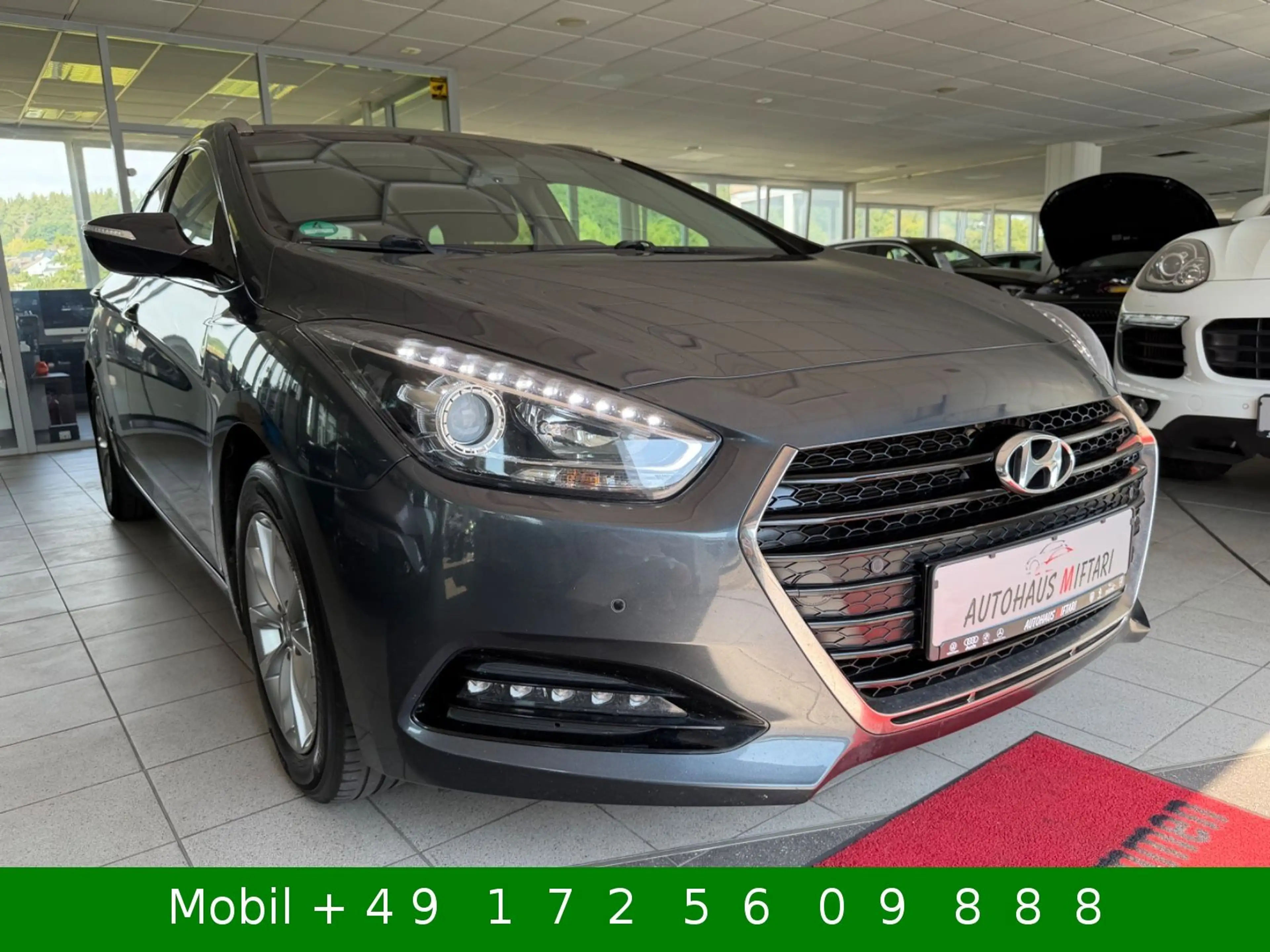 Hyundai i40 cw blue Trend Klimaa PDC LED 8-Fach-bereift