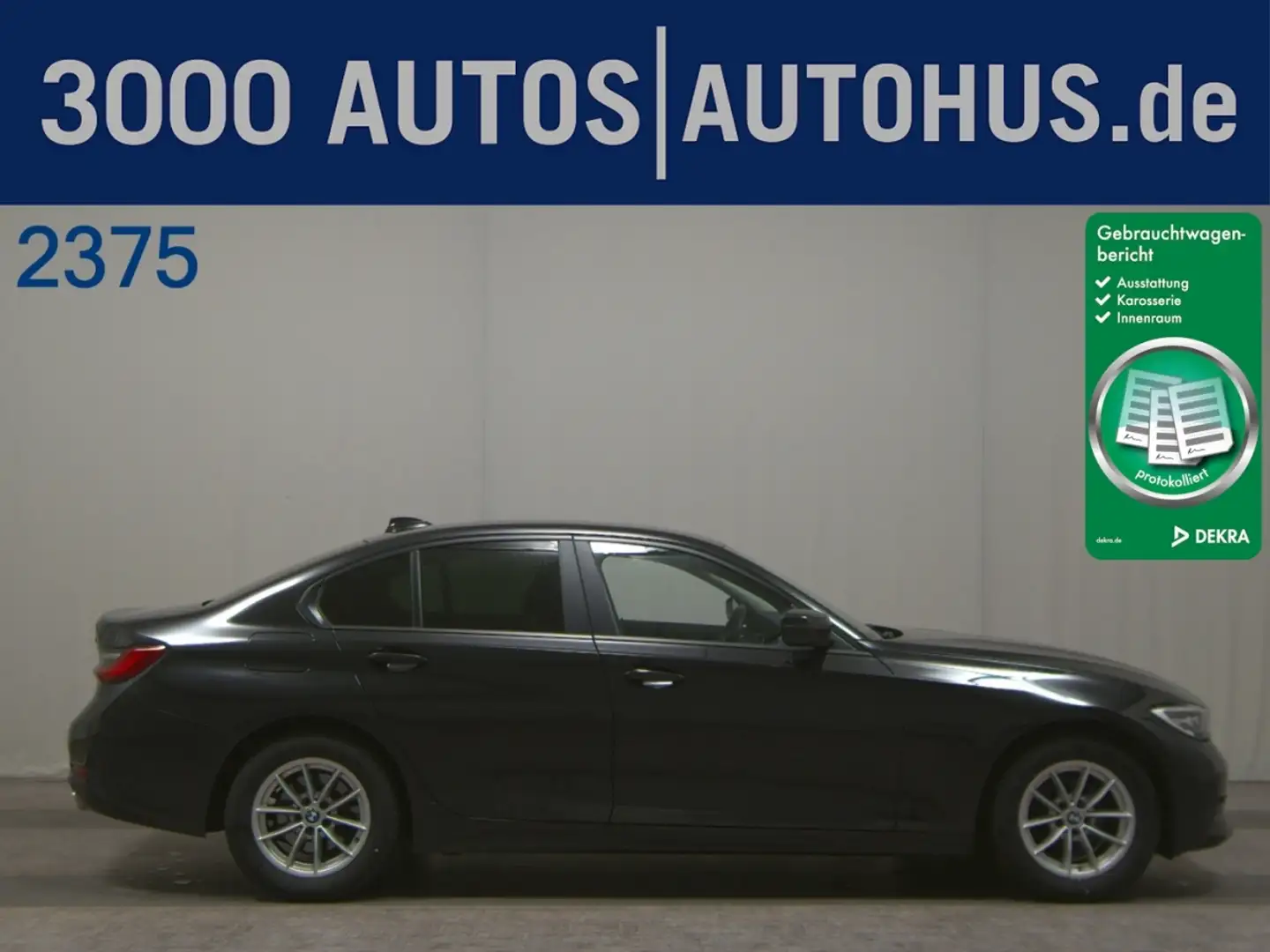 BMW 318 d Advantage LED RFK StHzg LC+ SpurH KlimaA LM Black - 1