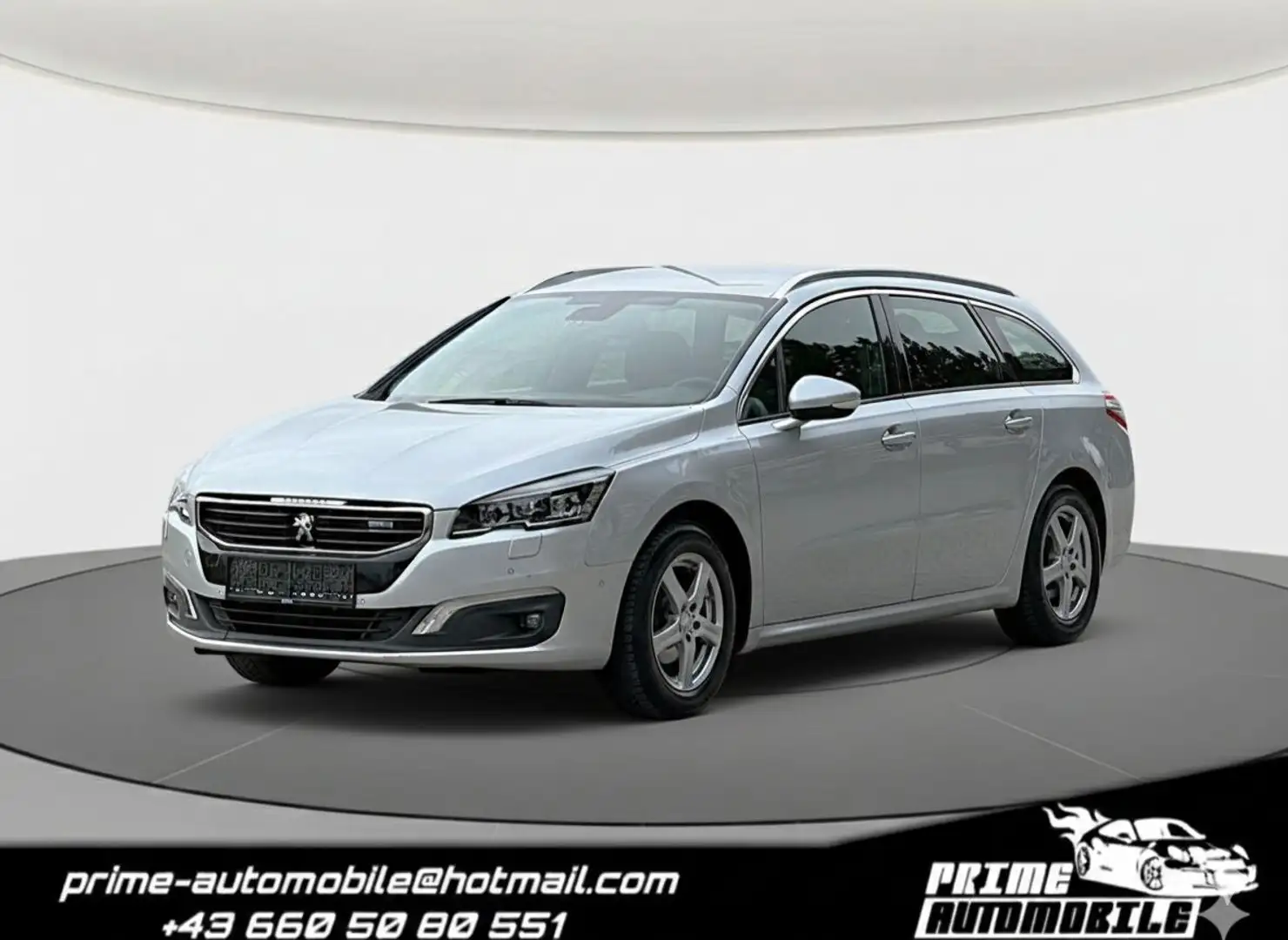 Peugeot 508 SW 1,6 BlueHDI 120 *Head-Up-Display, PDC, Totwi... Argent - 1