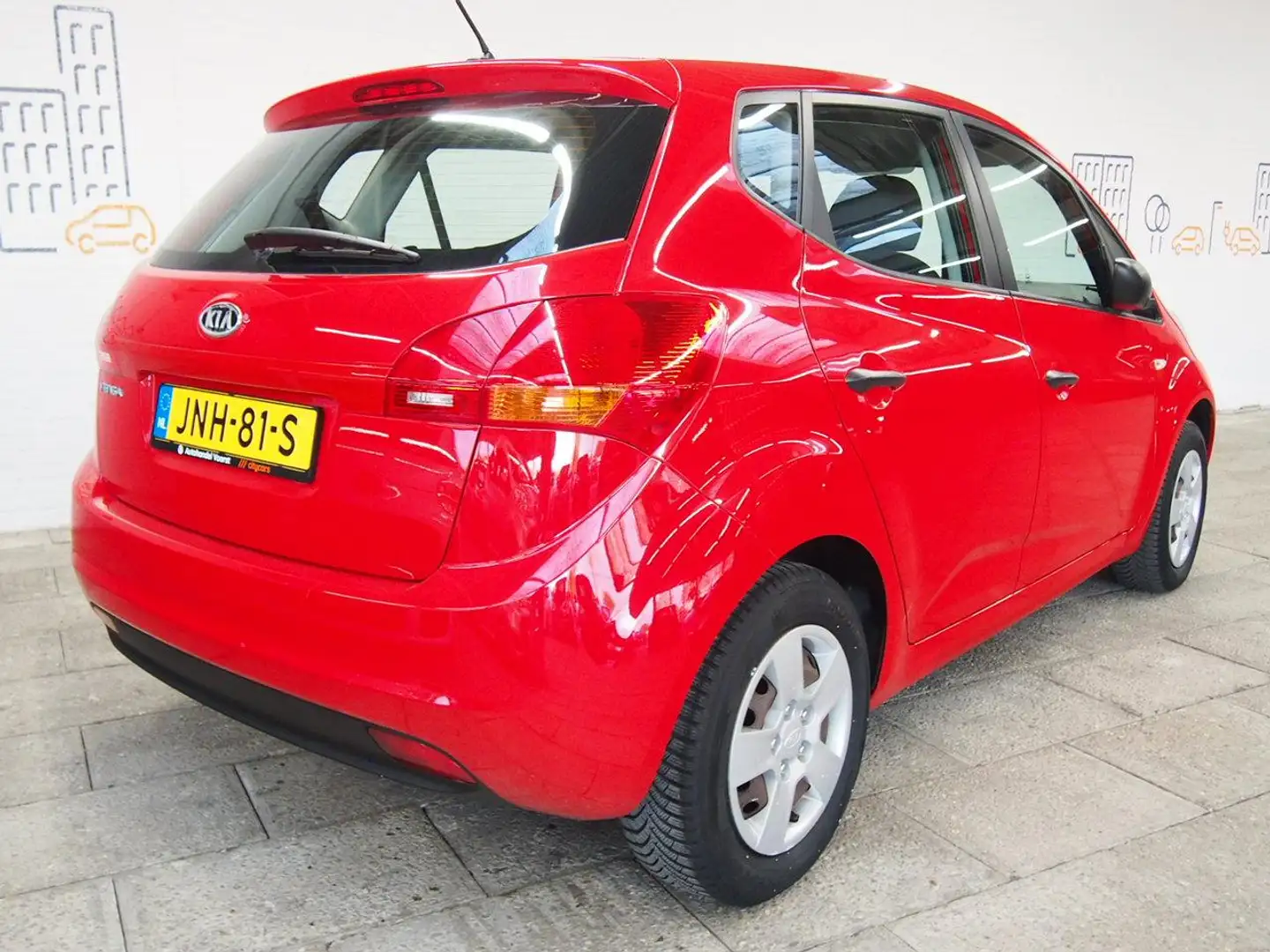 Kia Venga 1.4 CVVT X-ecutive (APK:Nieuw) Incl.Garantie Rouge - 2