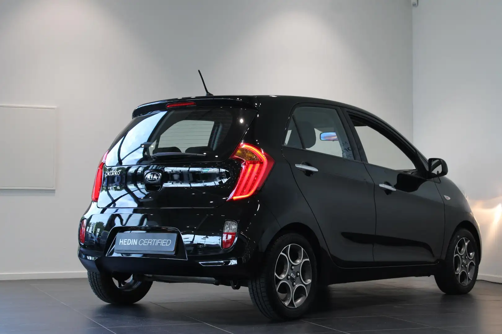 Kia Picanto 1.0 CVVT BusinessLine | Navigatie | Airco | Lichtm Noir - 2