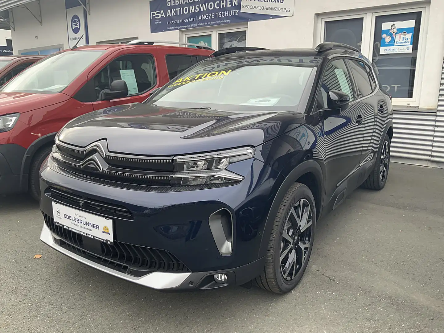 Citroen C5 Aircross Shine Pack Hybrid 225 e-EAT8 Bleu - 1
