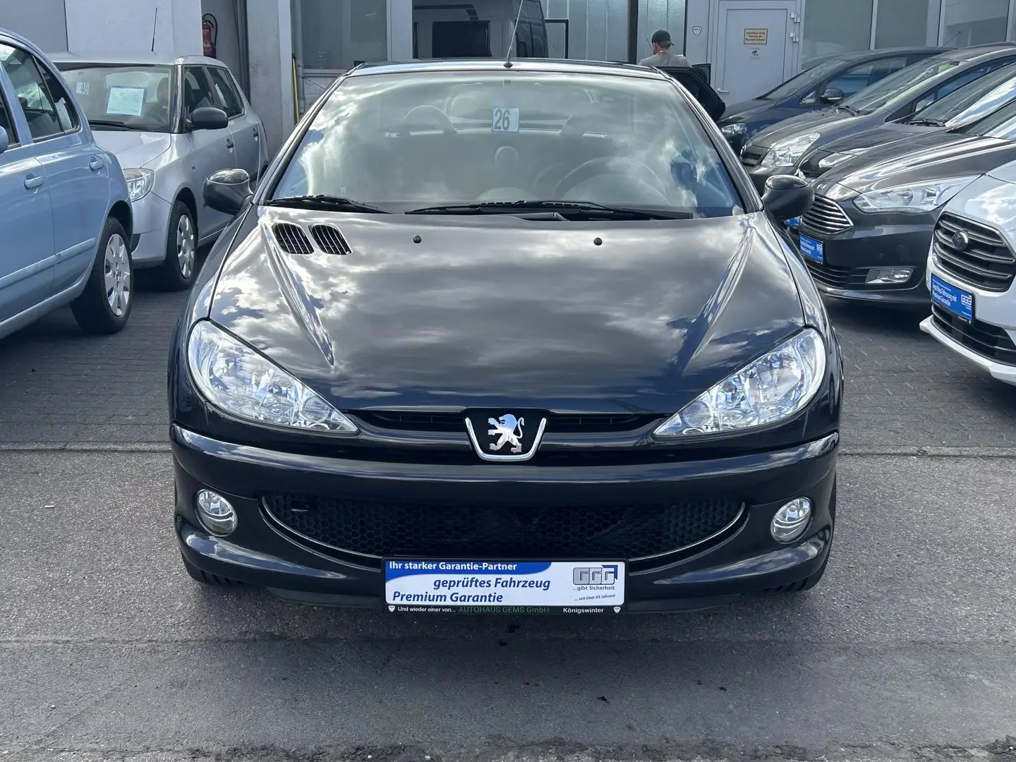 Peugeot 206 CC Filou I.Hand Sportsitze Schwarz - 2