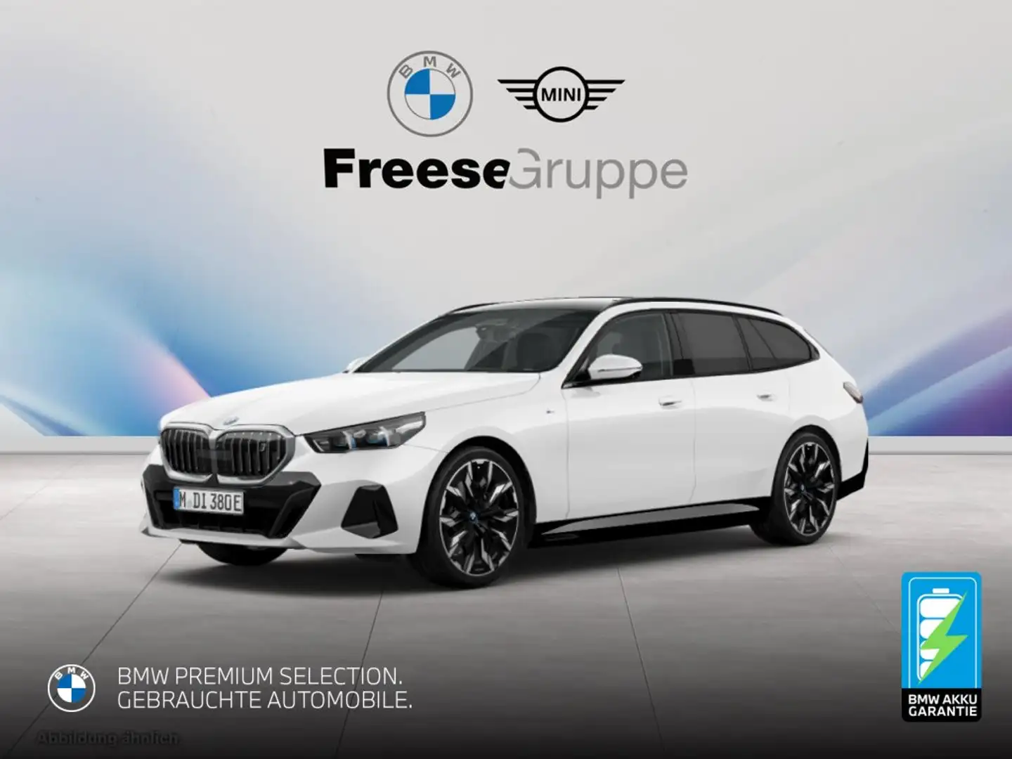 BMW i5 eDrive40 Touring UVP: 96.420€ Weiß - 1