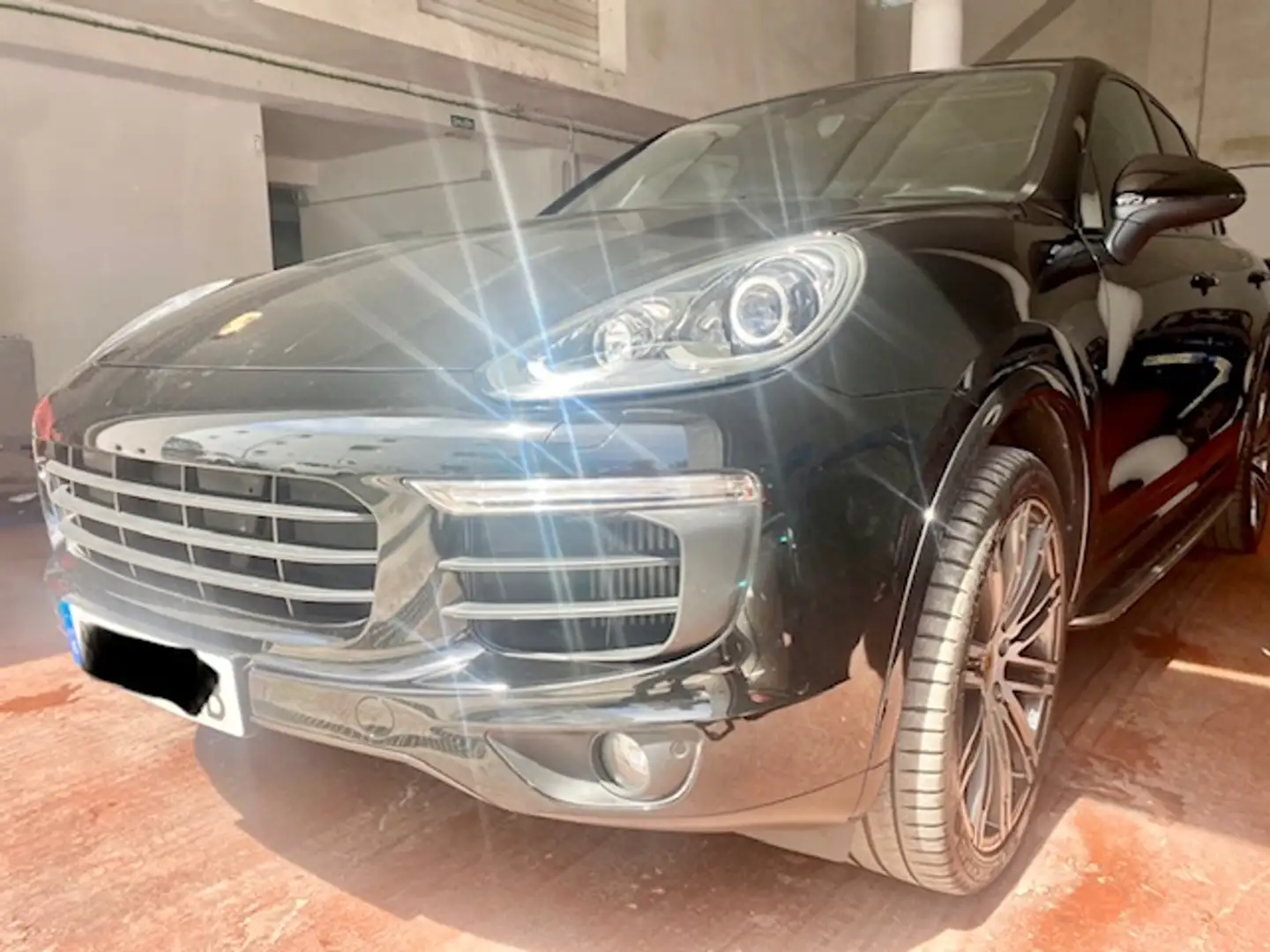 Porsche Cayenne S Diesel Platinum Edition Schwarz - 1