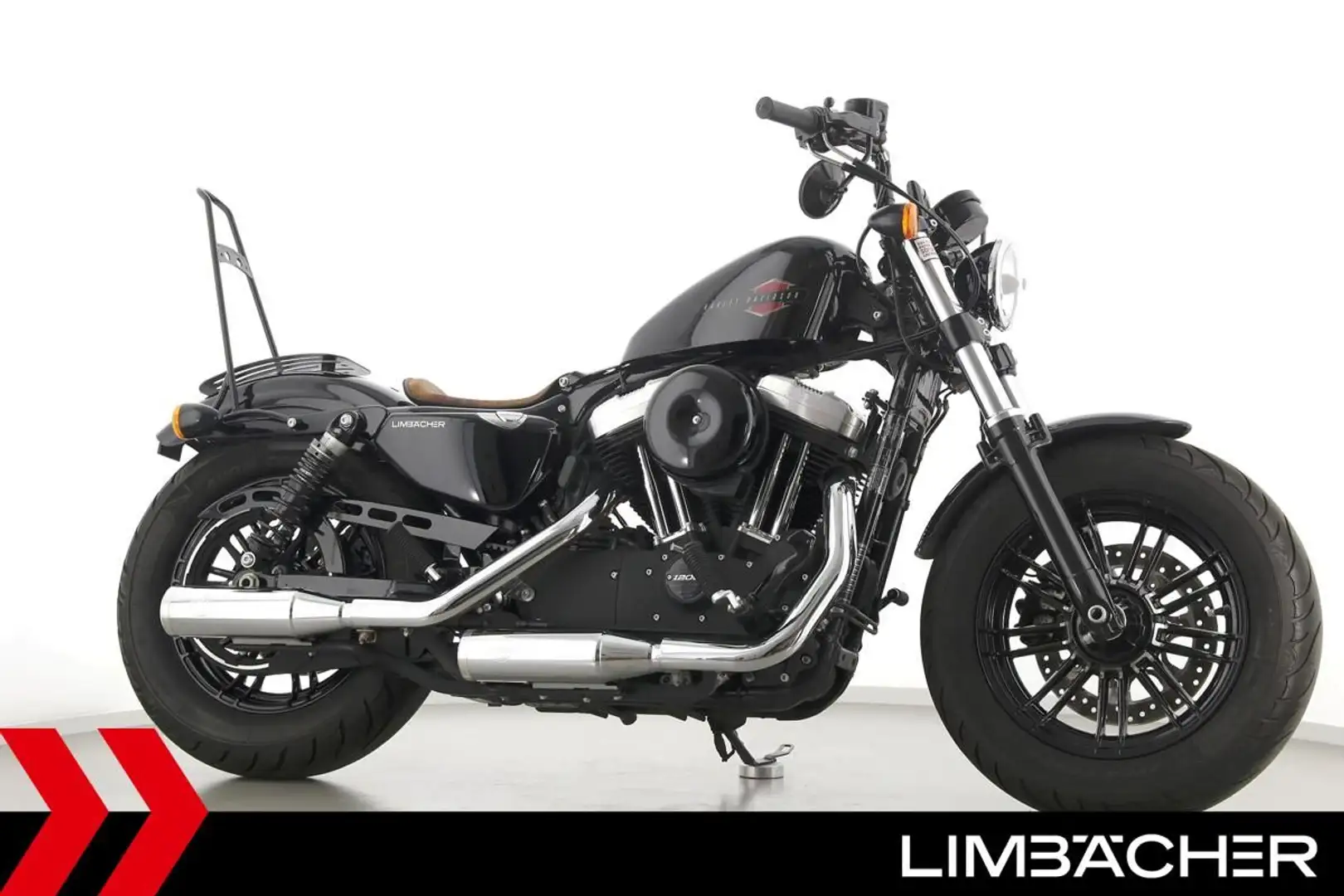 Harley-Davidson Sportster XL 1200 48 FORTY EIGHT - KessTech Zwart - 1