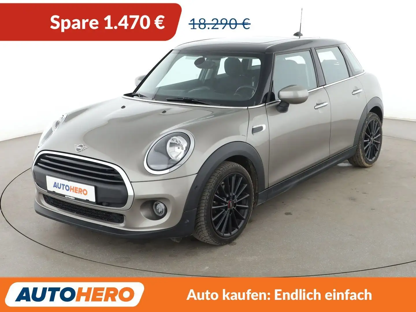 MINI One One Aut.*PDC*SHZ*PANO*KLIMA*GARANTIE* Gris - 1