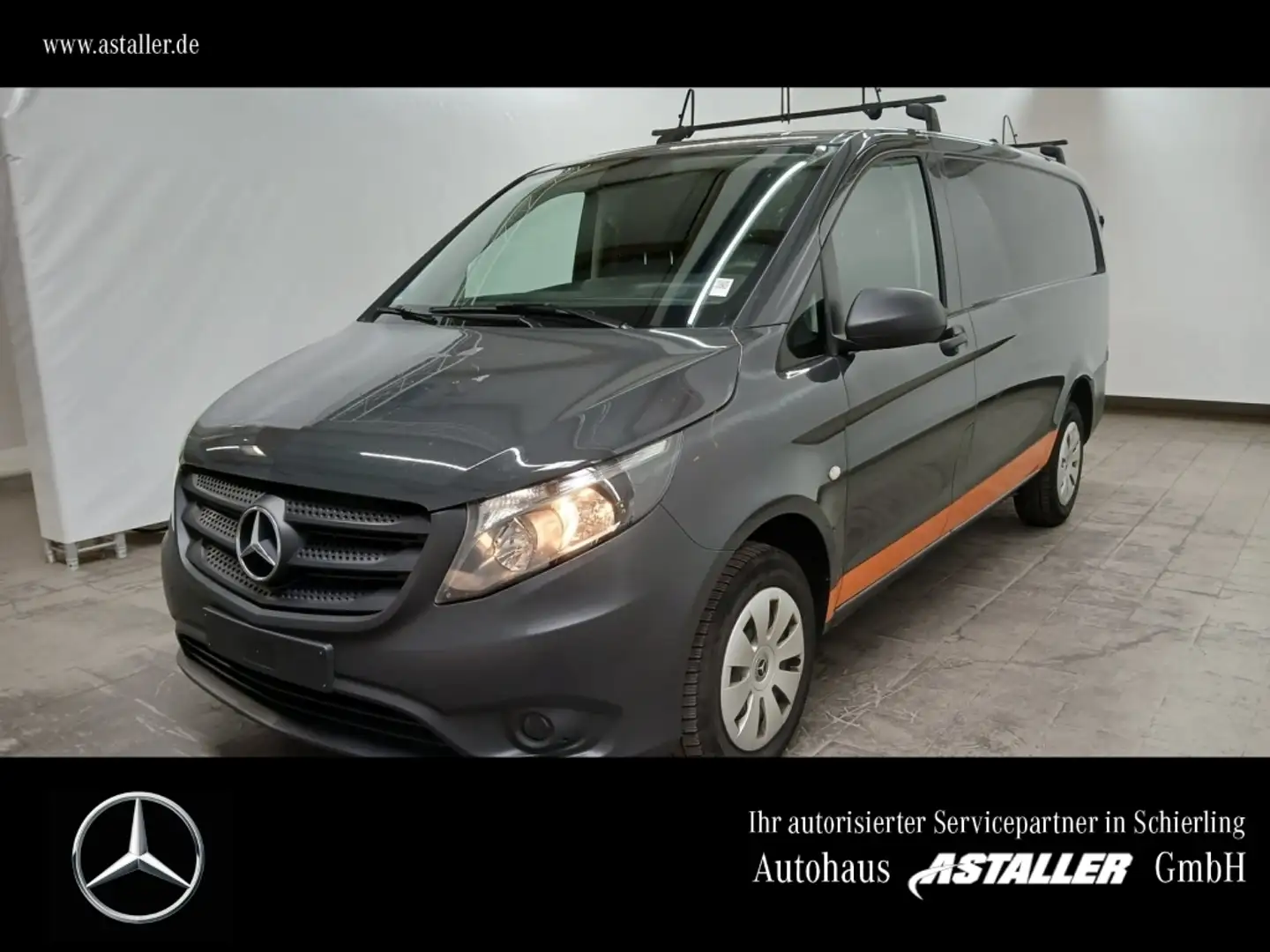 Mercedes-Benz Vito 114 CDI KA Lang L2 DAB+KAM+AHK+SHZ+Flügeltü Gris - 1