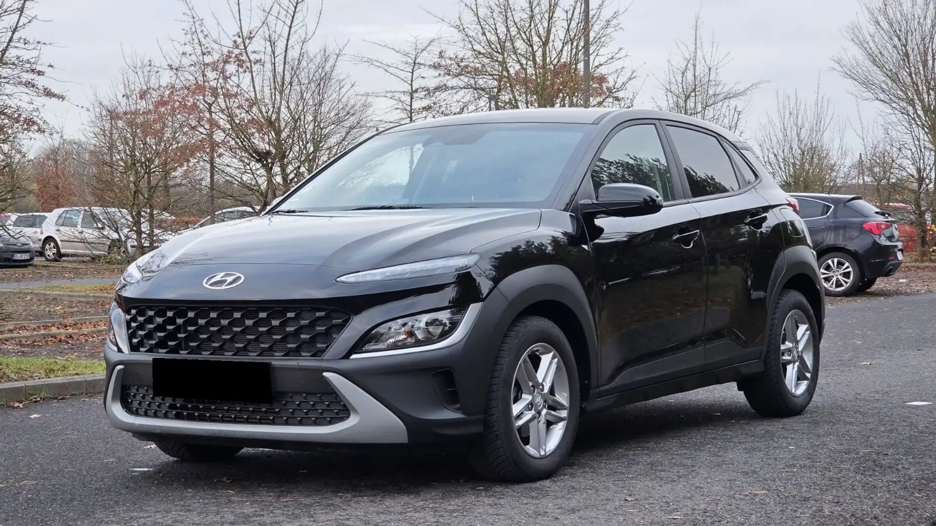 Hyundai KONA Pure 2WD|Navi|Touch|Shzg| Schwarz - 1