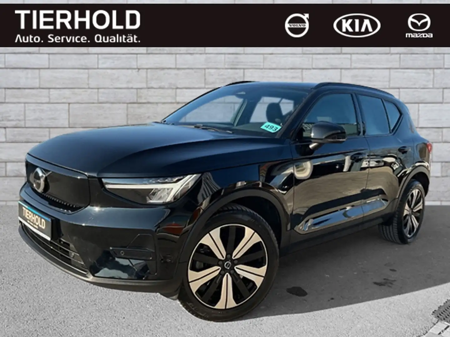 Volvo XC40 Plus Pure Electric 2WD AHK ACC Allwetterr. Schwarz - 2