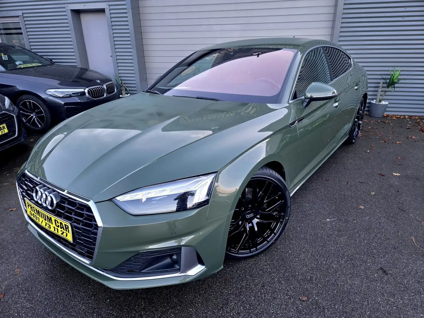 Audi A5 🔺A5*LOOK*SLINE*GREEN COLOR*MATRIX*VIRTUAL🔺 Grün - 2