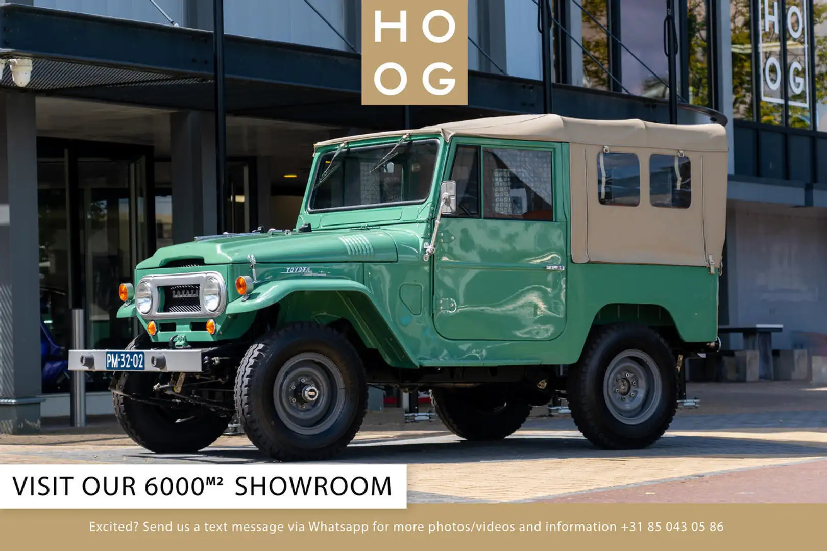 Toyota Land Cruiser FJ40 / FJ 40 'fully restored' Groen - 1