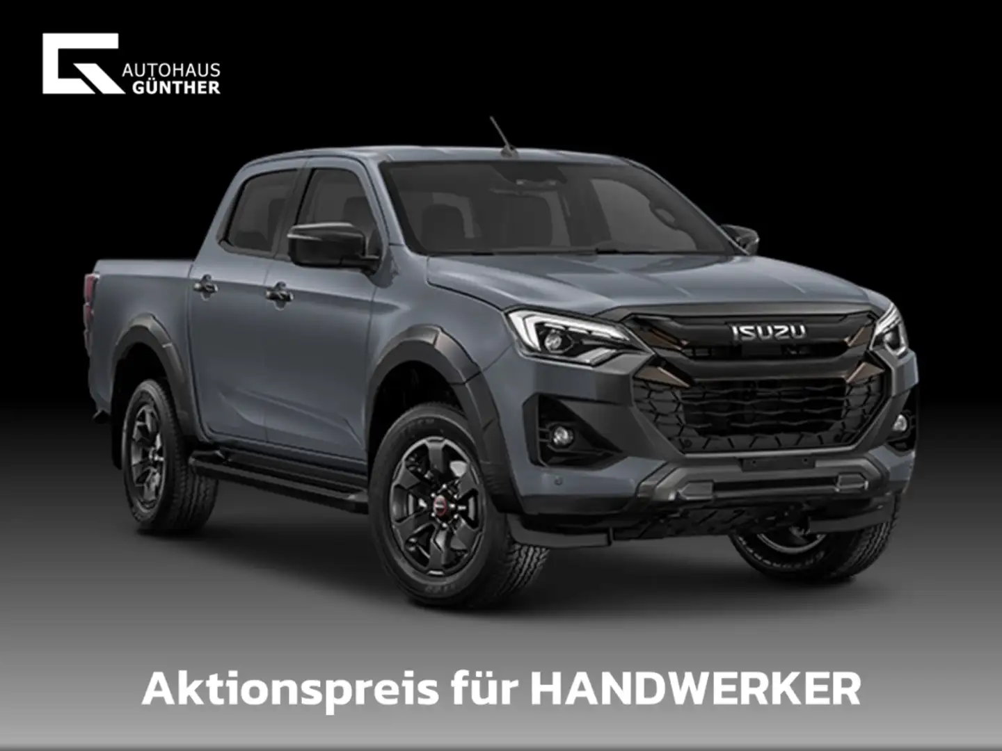 Isuzu D-Max V-CROSS Doka Automatik 4WD Winter/Leder/Carplay Grau - 1