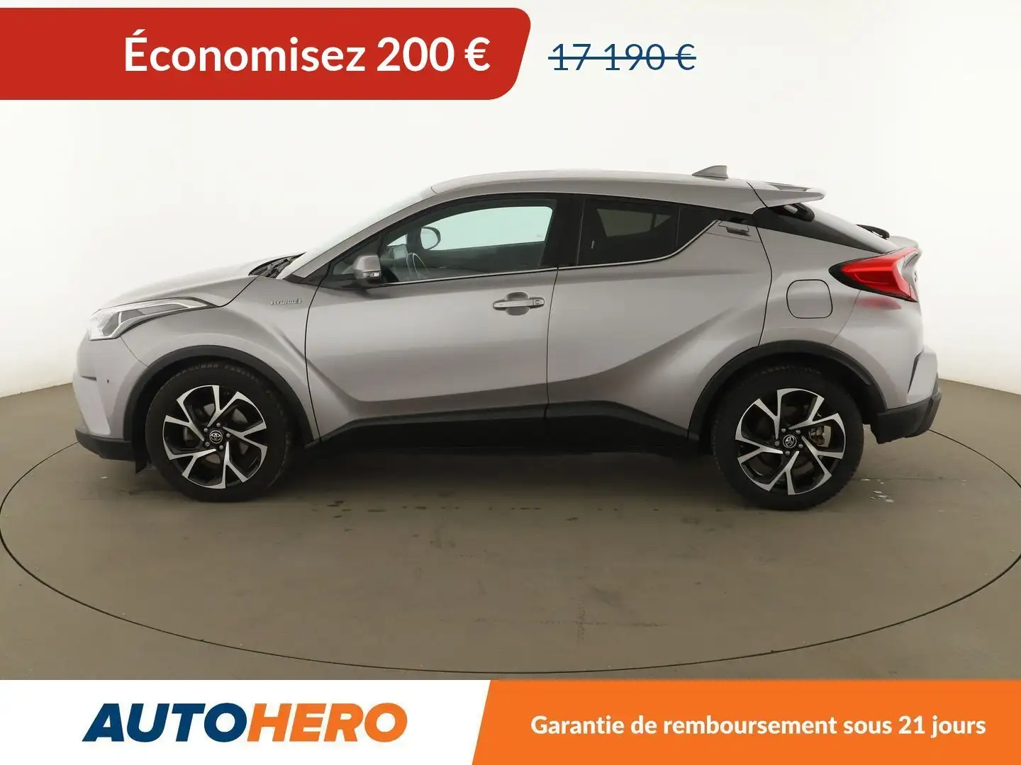 Toyota C-HR 1.8 Hybride Edition Gris - 1